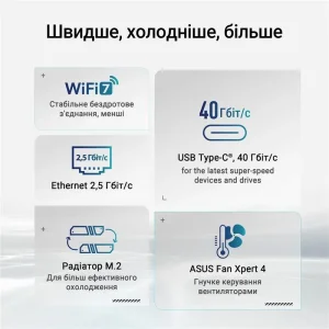 Материнская плата Asus Prime X870-P WiFi Socket AM5 UA