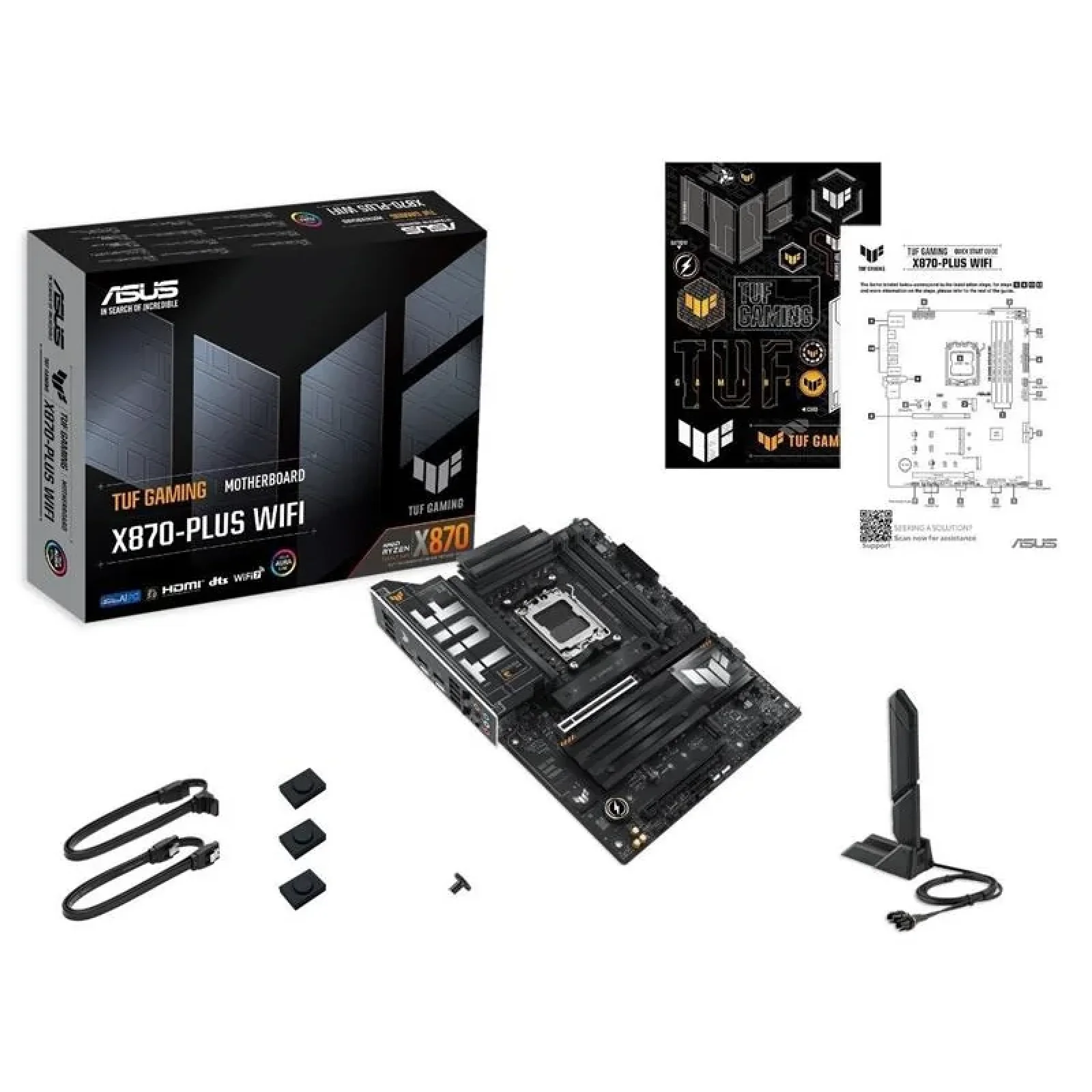 Материнская плата Asus TUF Gaming X870-Plus WiFi Socket AM5 UA