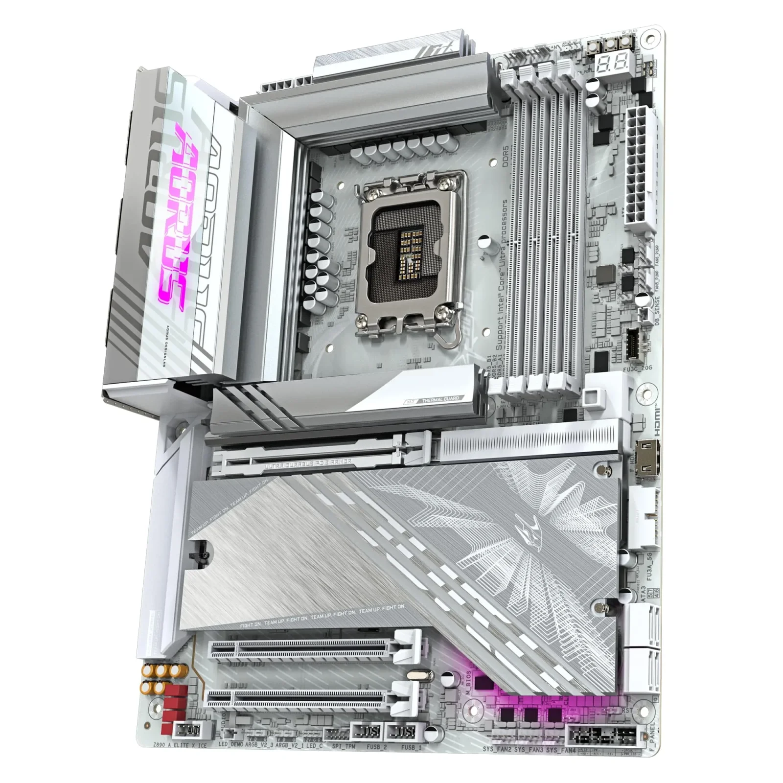 Материнская плата Gigabyte Z890 Aorus Elite X Ice Socket 1851, Z890 A ELITE X ICE UA