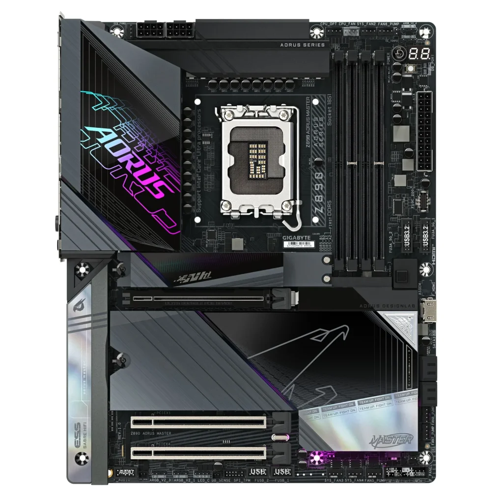 Материнська плата Gigabyte Z890 Aorus Master Socket 1851 UA