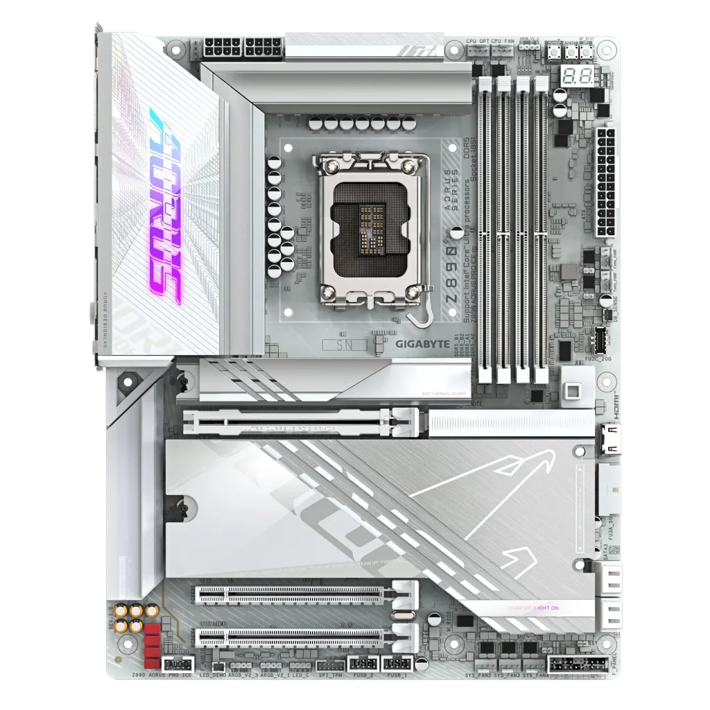 Материнська плата Gigabyte Z890 Aorus Pro Ice Socket 1851 UA