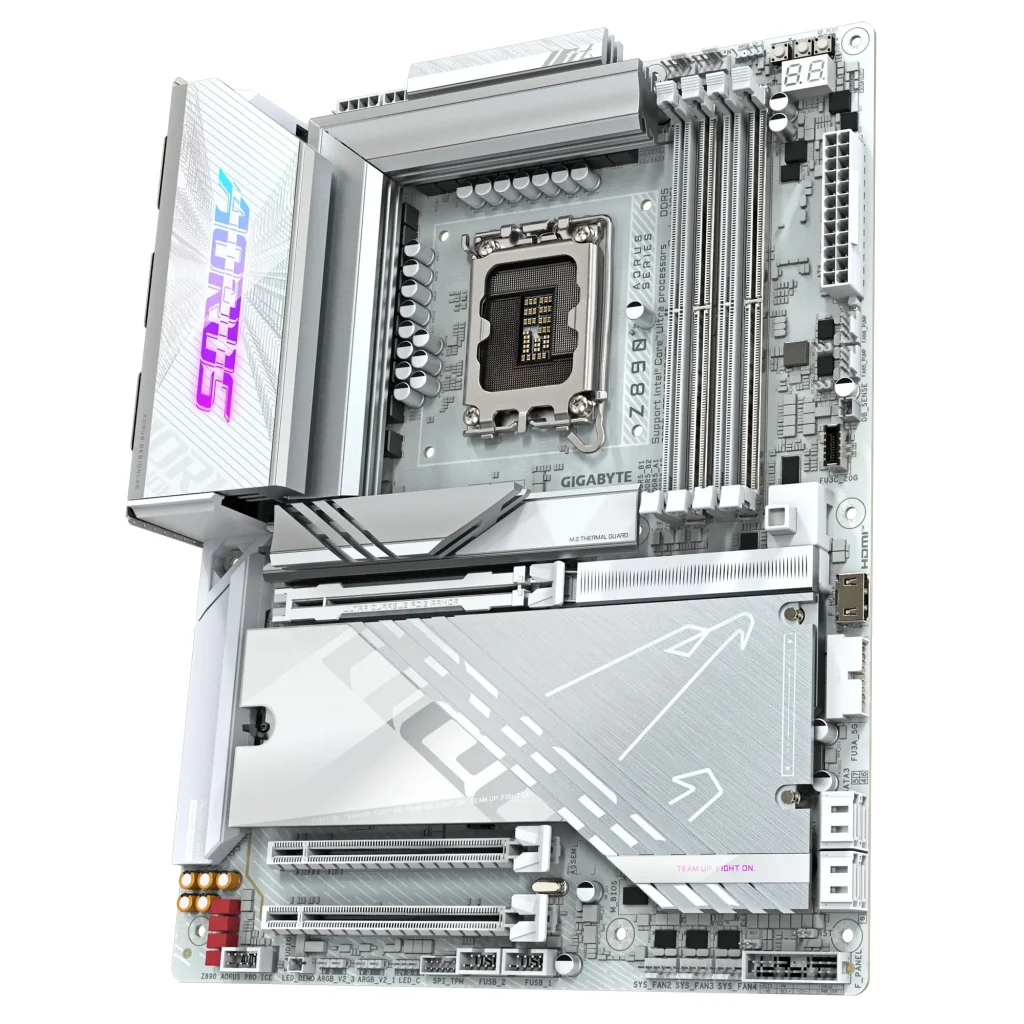 Материнська плата Gigabyte Z890 Aorus Pro Ice Socket 1851 UA