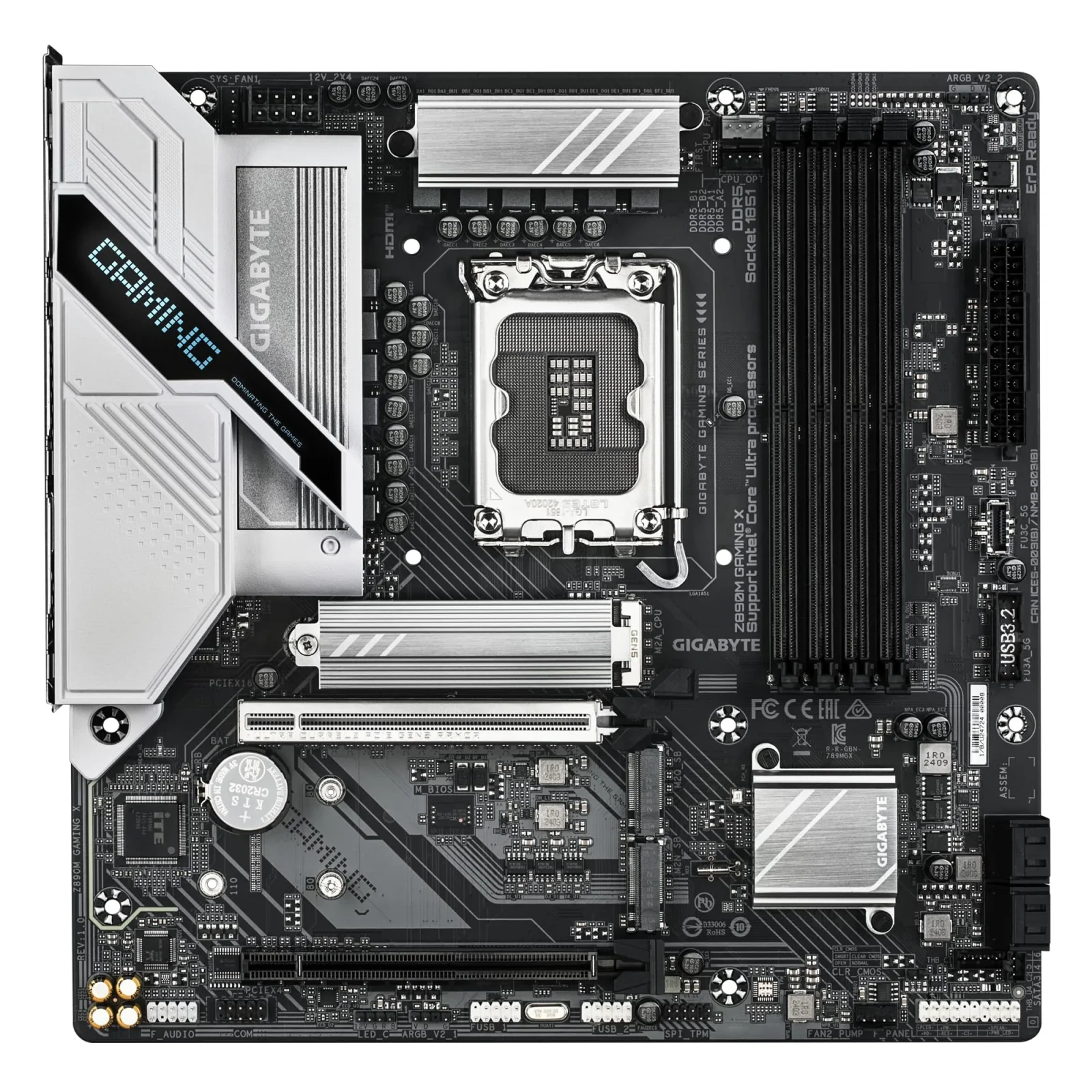 Материнская плата Gigabyte Z890M Gaming X Socket 1851 UA