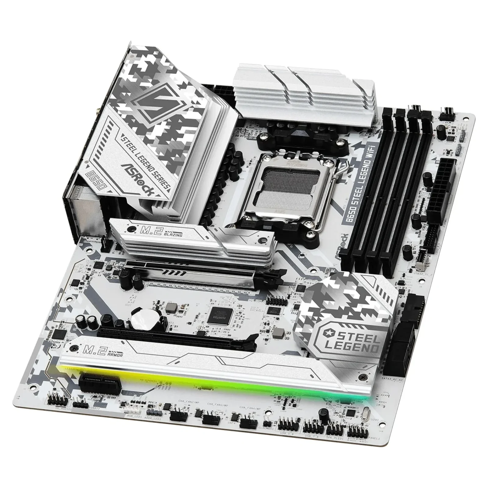 Материнская плата ASRock B650 Steel Legend WiFi Socket AM5 UA