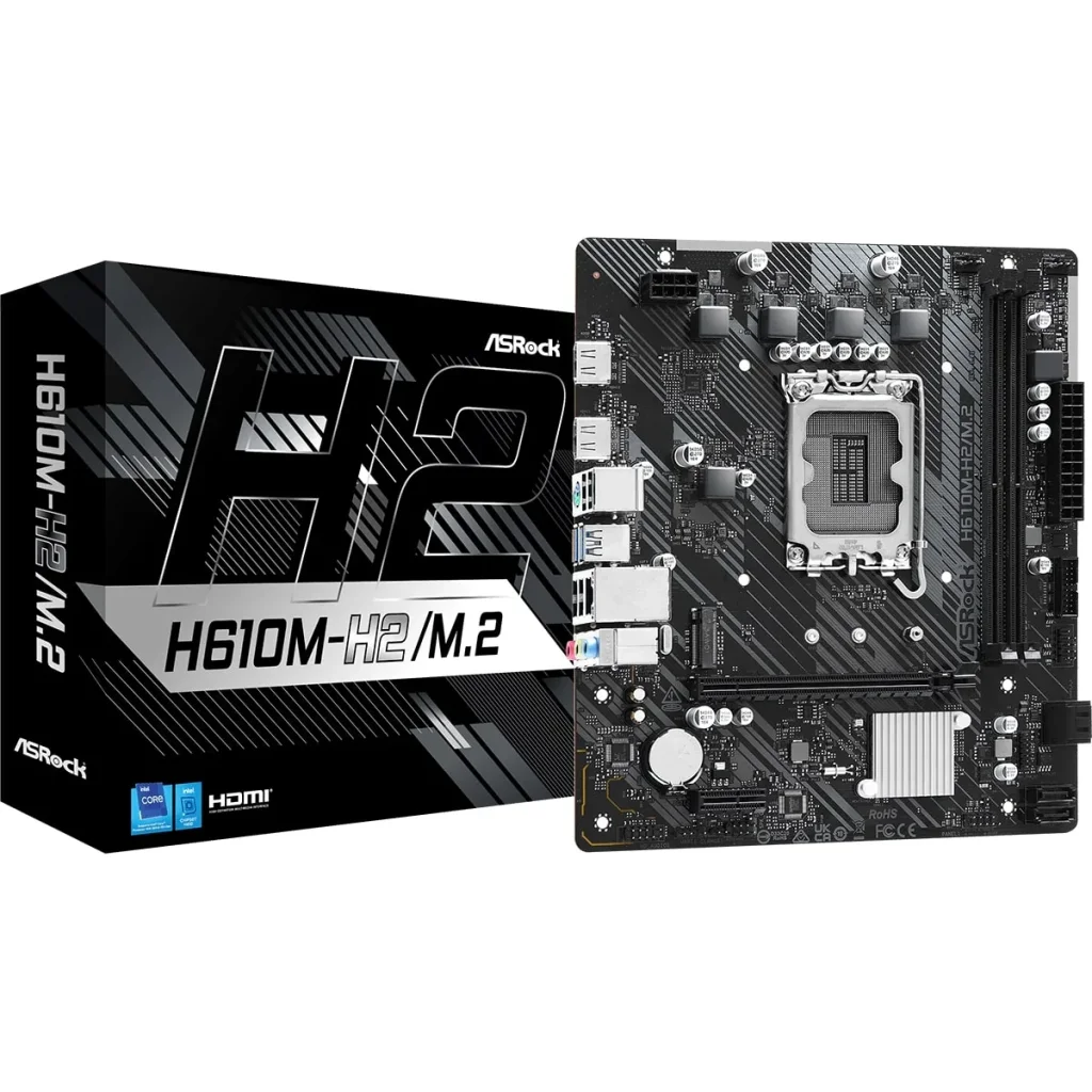 Материнская плата ASRock H610M-H2/M.2 Socket 1700 UA