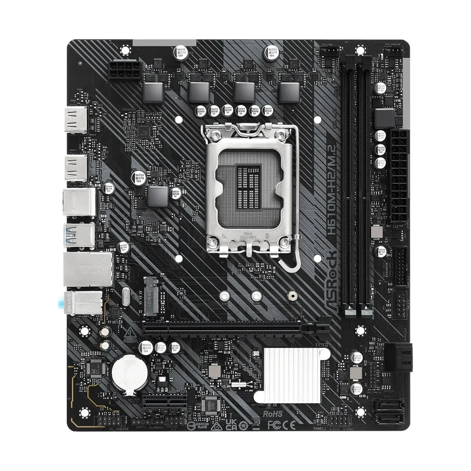 Материнська плата ASRock H610M-H2/M.2 Socket 1700 UA