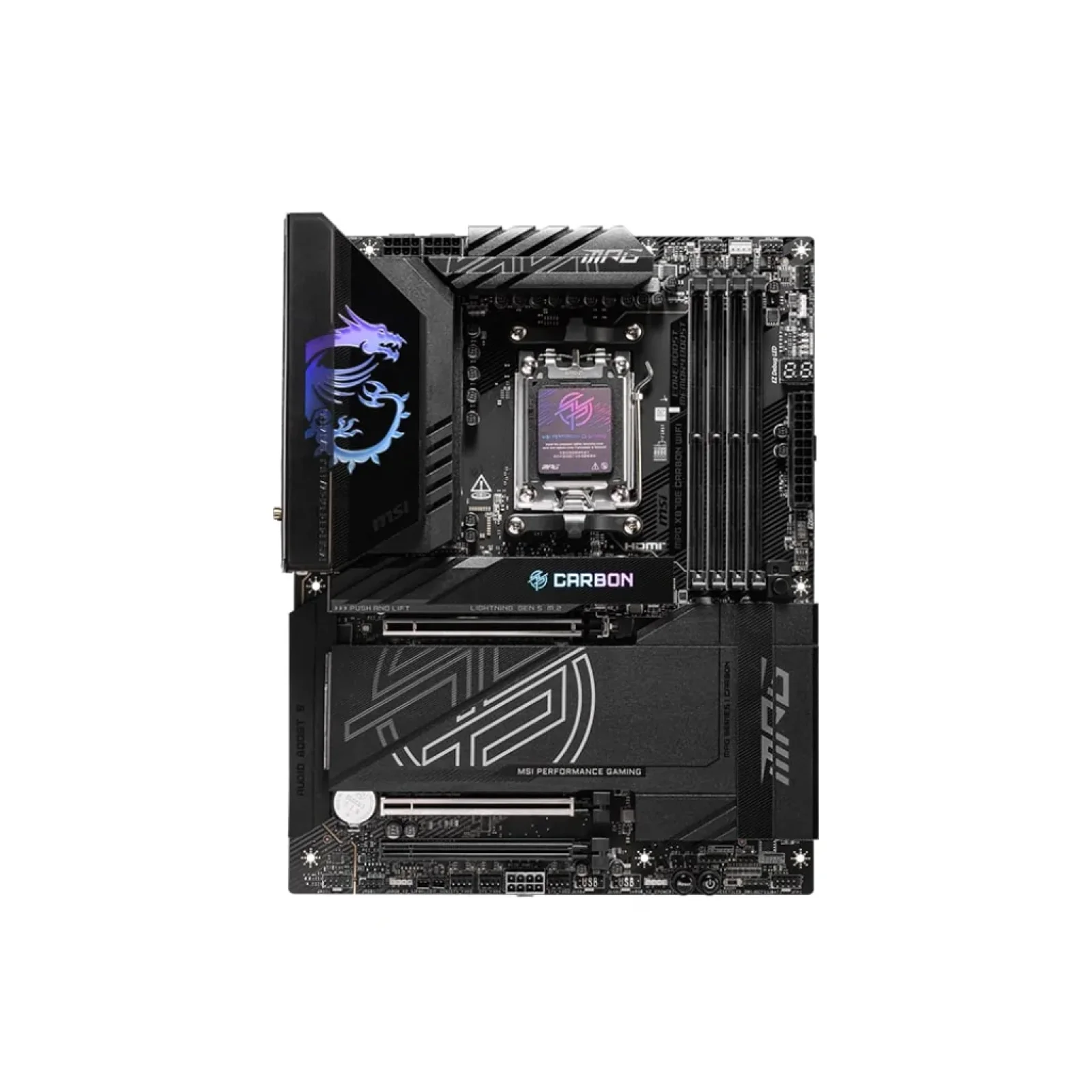Материнская плата MSI MPG X870E Carbon WiFi Socket AM5 UA