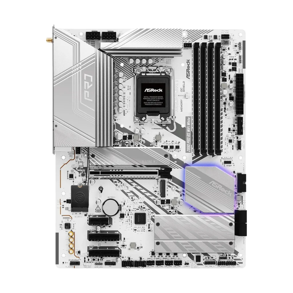 Материнская плата ASRock Z890 Pro RS WiFi White Socket 1851 UA