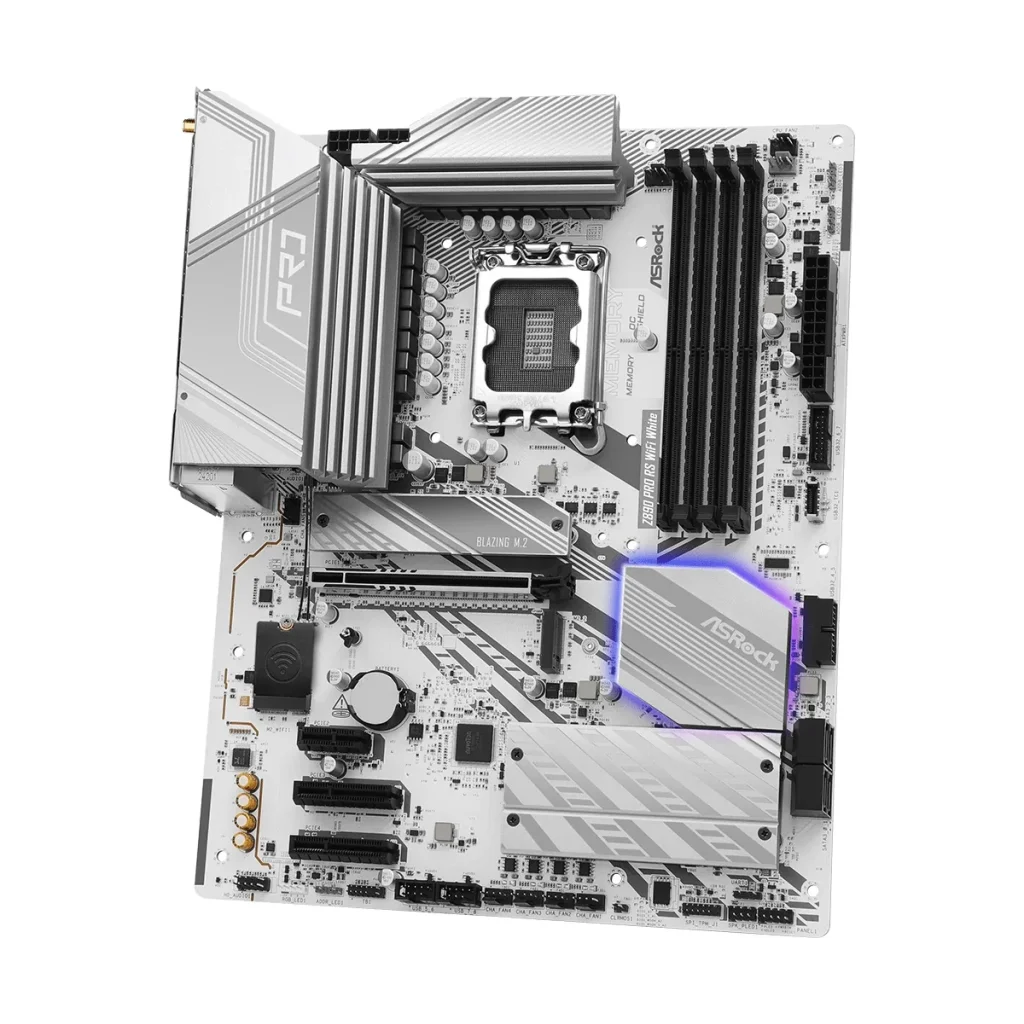 Материнская плата ASRock Z890 Pro RS WiFi White Socket 1851 UA