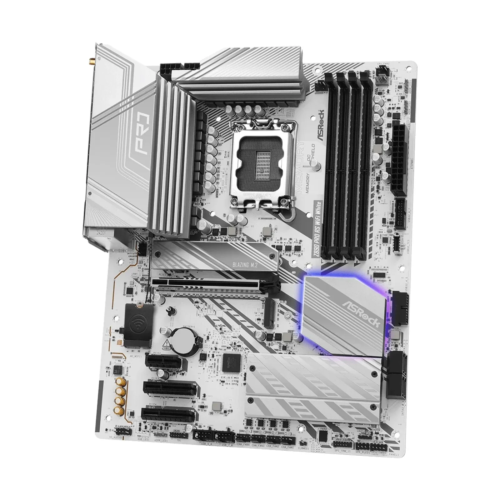 Материнская плата ASRock Z890 Pro RS WiFi White Socket 1851 UA