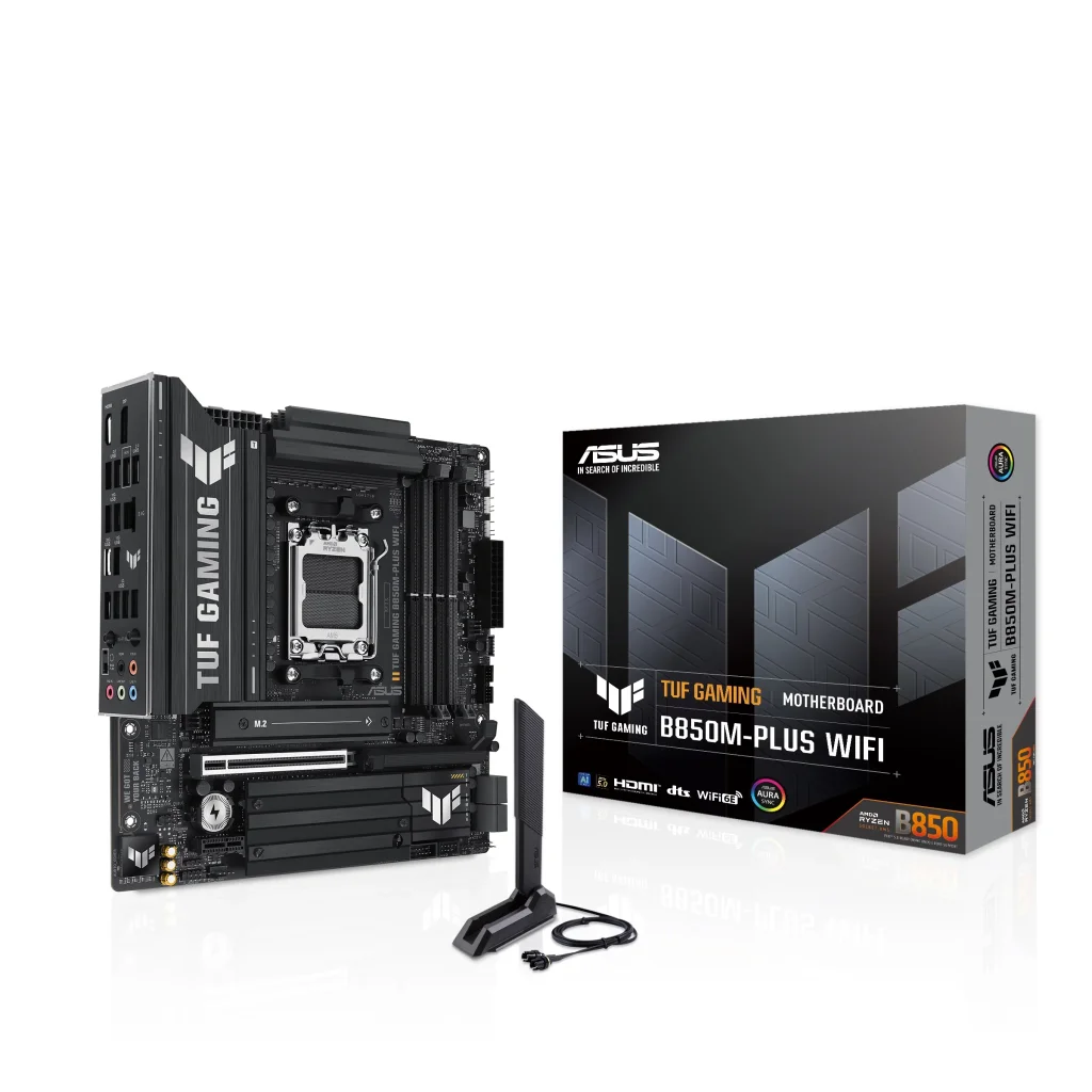 Материнська плата Asus TUF Gaming B850M-Plus WiFi Socket AM5 UA