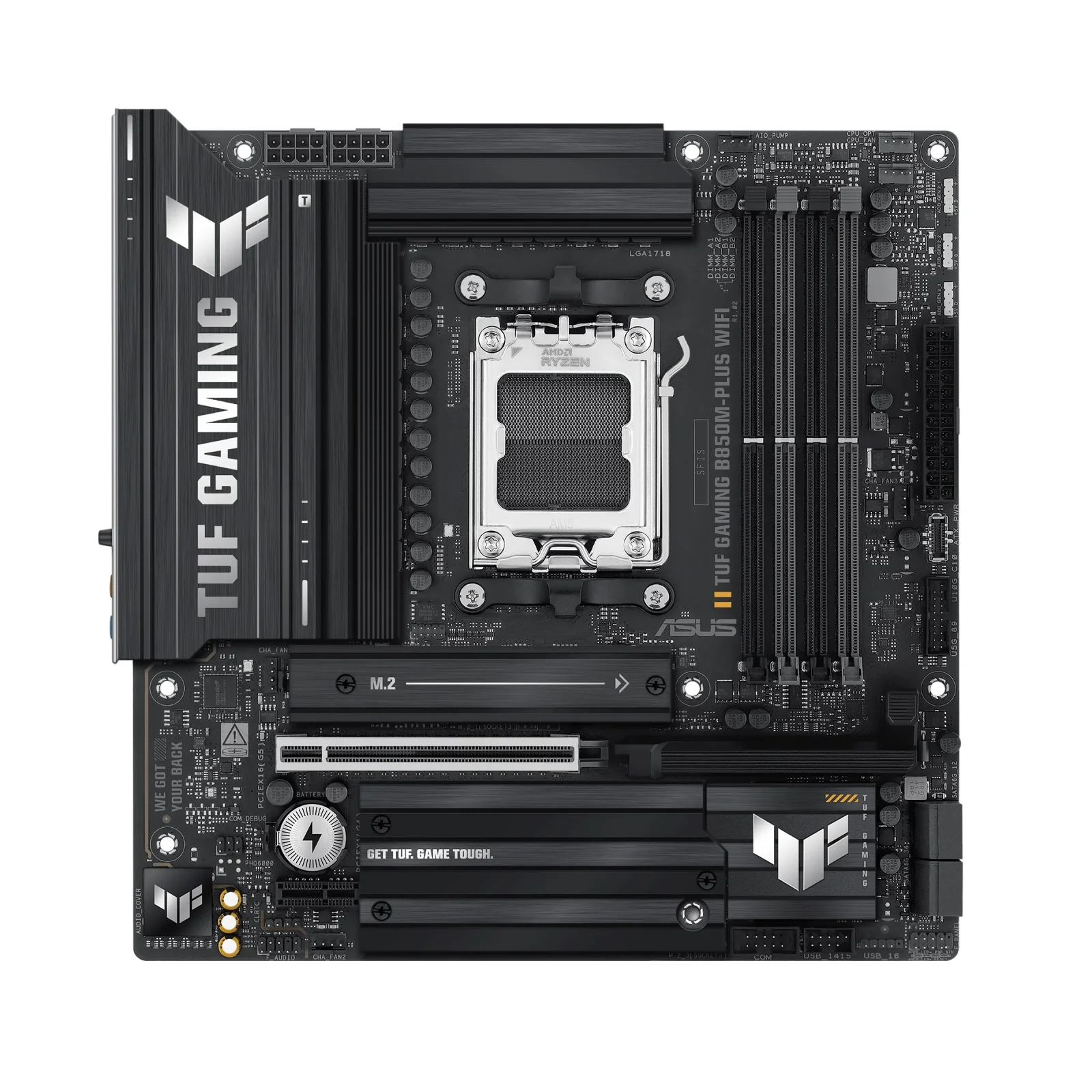 Материнська плата Asus TUF Gaming B850M-Plus WiFi Socket AM5 UA