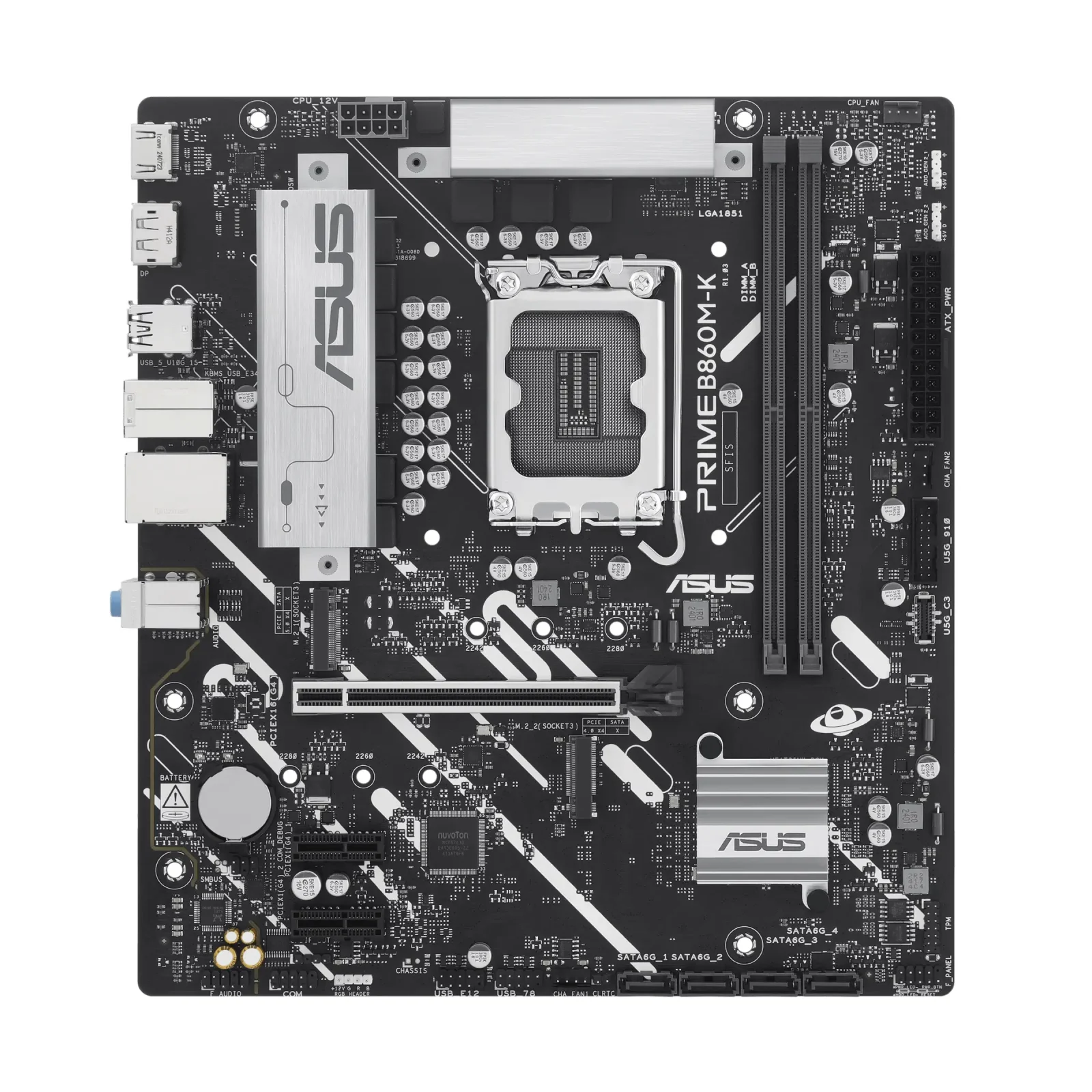 Материнська плата Asus Prime B860M-K Socket 1851 UA