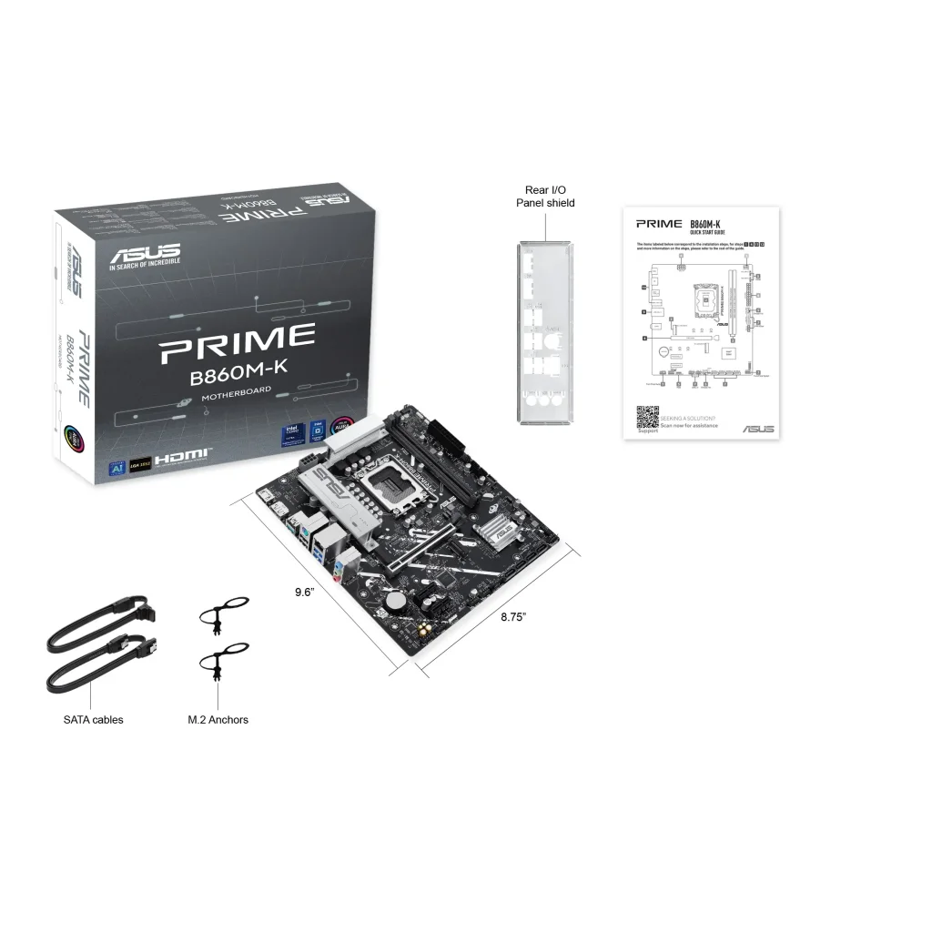 Материнская плата Asus Prime B860M-K Socket 1851 UA