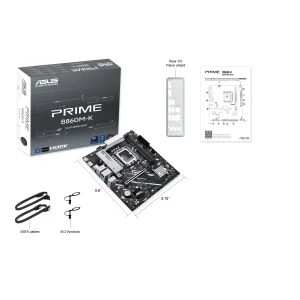 Материнская плата Asus Prime B860M-K Socket 1851 UA