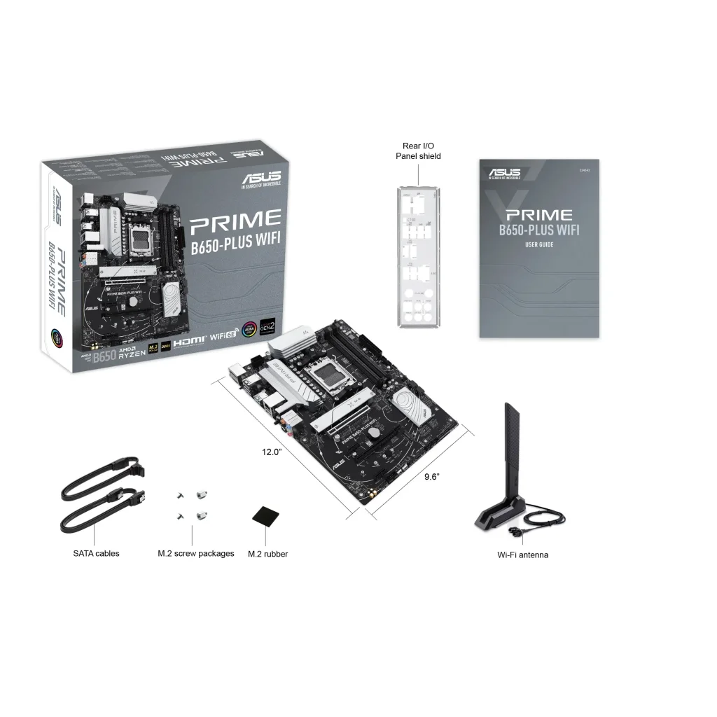 Материнская плата Asus Prime B650-Plus WiFi Socket AM5 UA