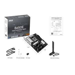 Материнська плата Asus B650E MAX Gaming WiFi Socket AM5 UA