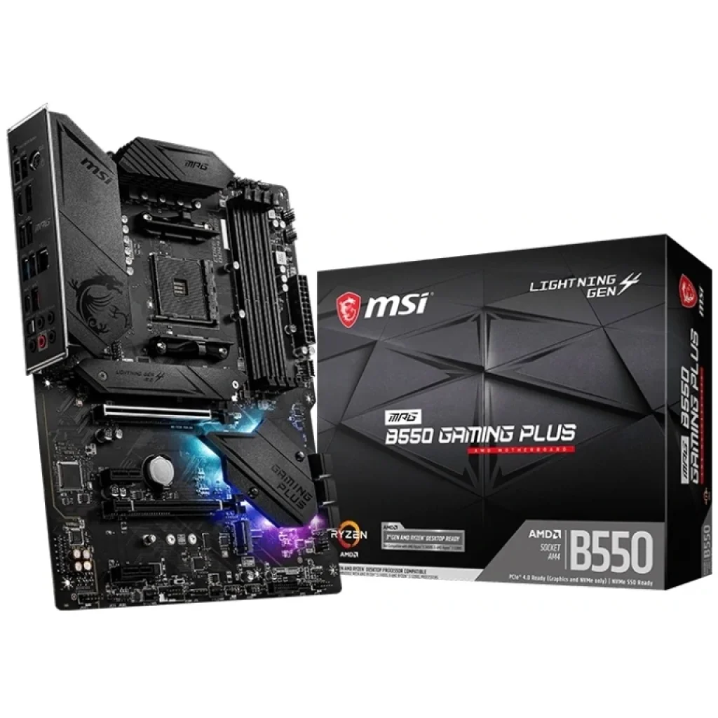 Материнська плата MSI MPG B550 Gaming Plus Socket AM4 UA