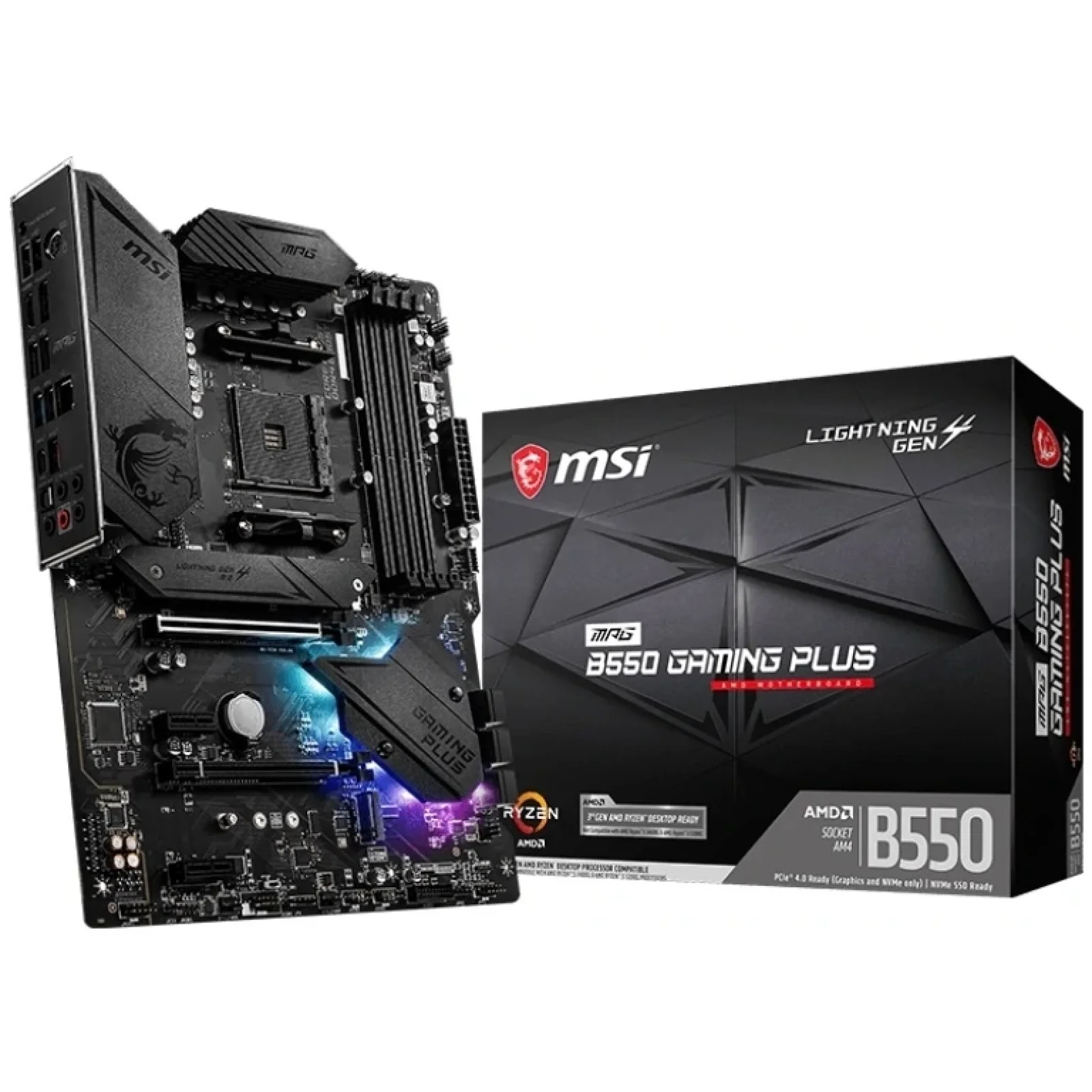 Материнская плата MSI MPG B550 Gaming Plus Socket AM4 UA
