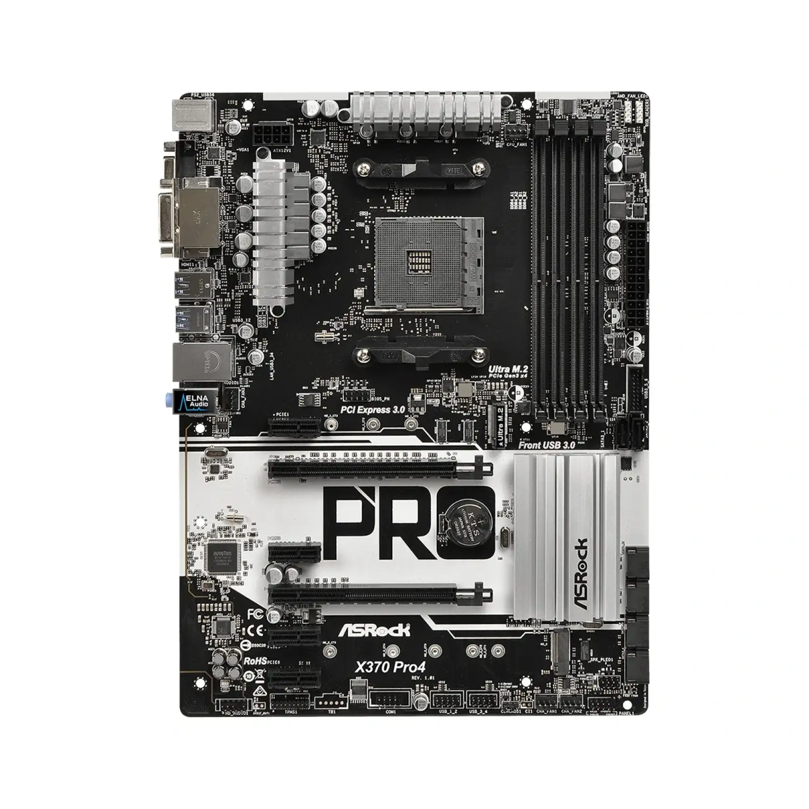 Материнська плата ASRock X370 PRO4 Socket AM4 UA