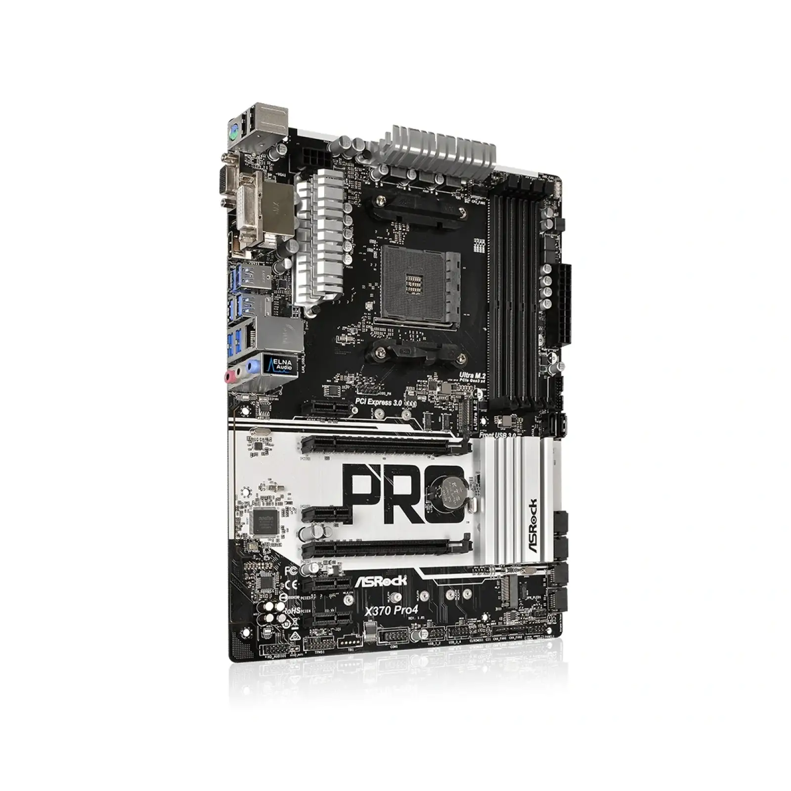 Материнська плата ASRock X370 PRO4 Socket AM4 UA