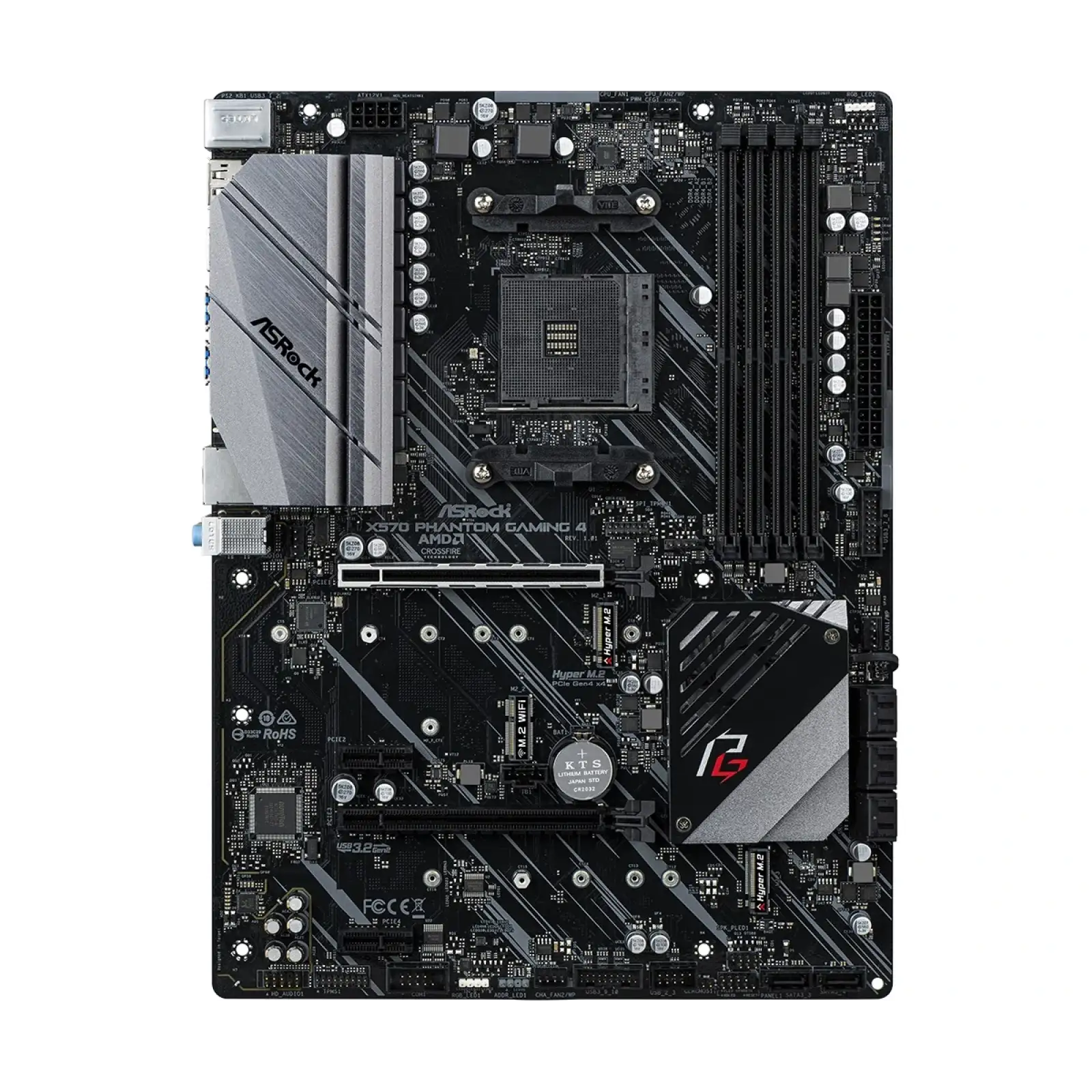 Материнська плата ASRock X570 Phantom Gaming 4 Socket AM4 UA