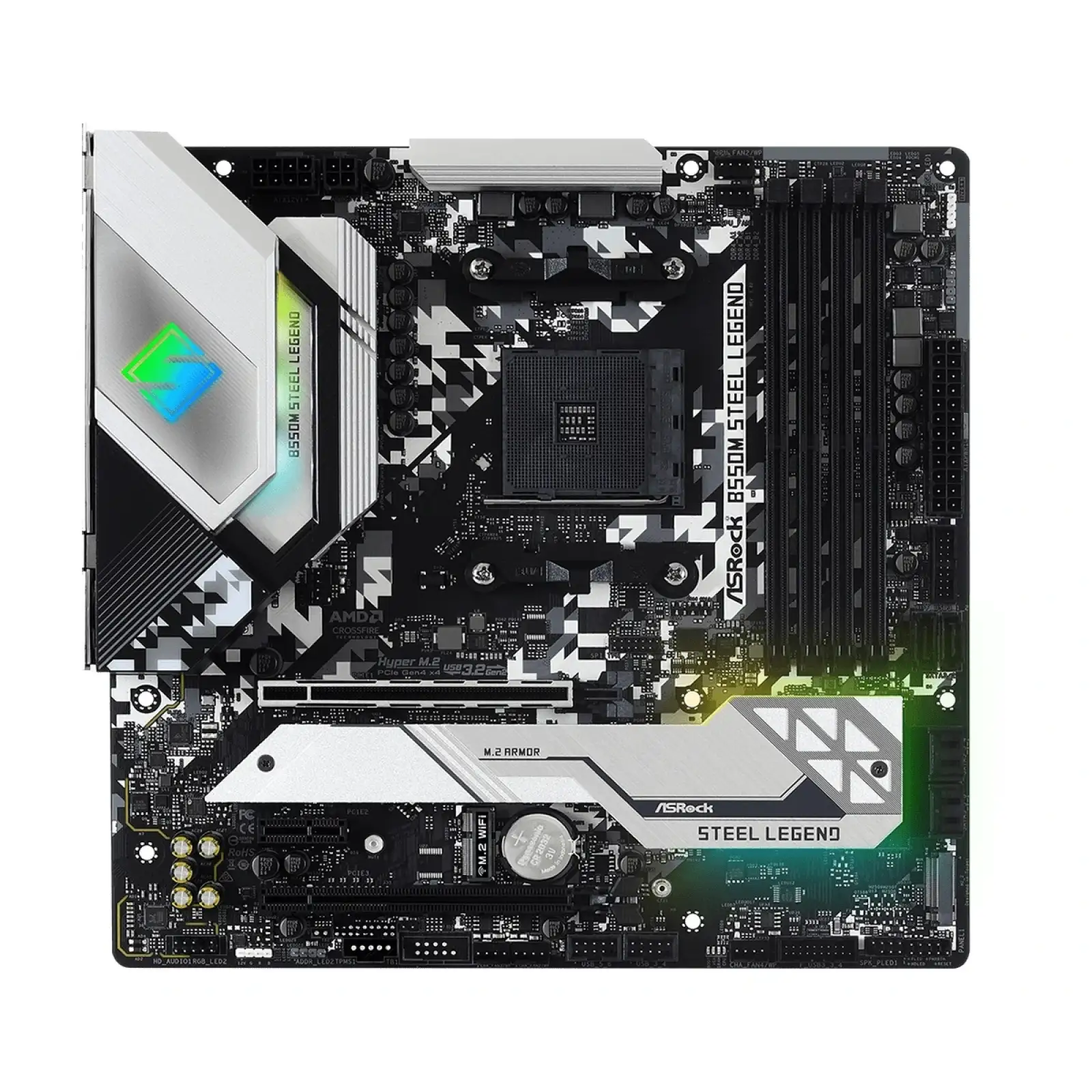 Материнская плата ASRock B550M Steel Legend Socket AM4 UA