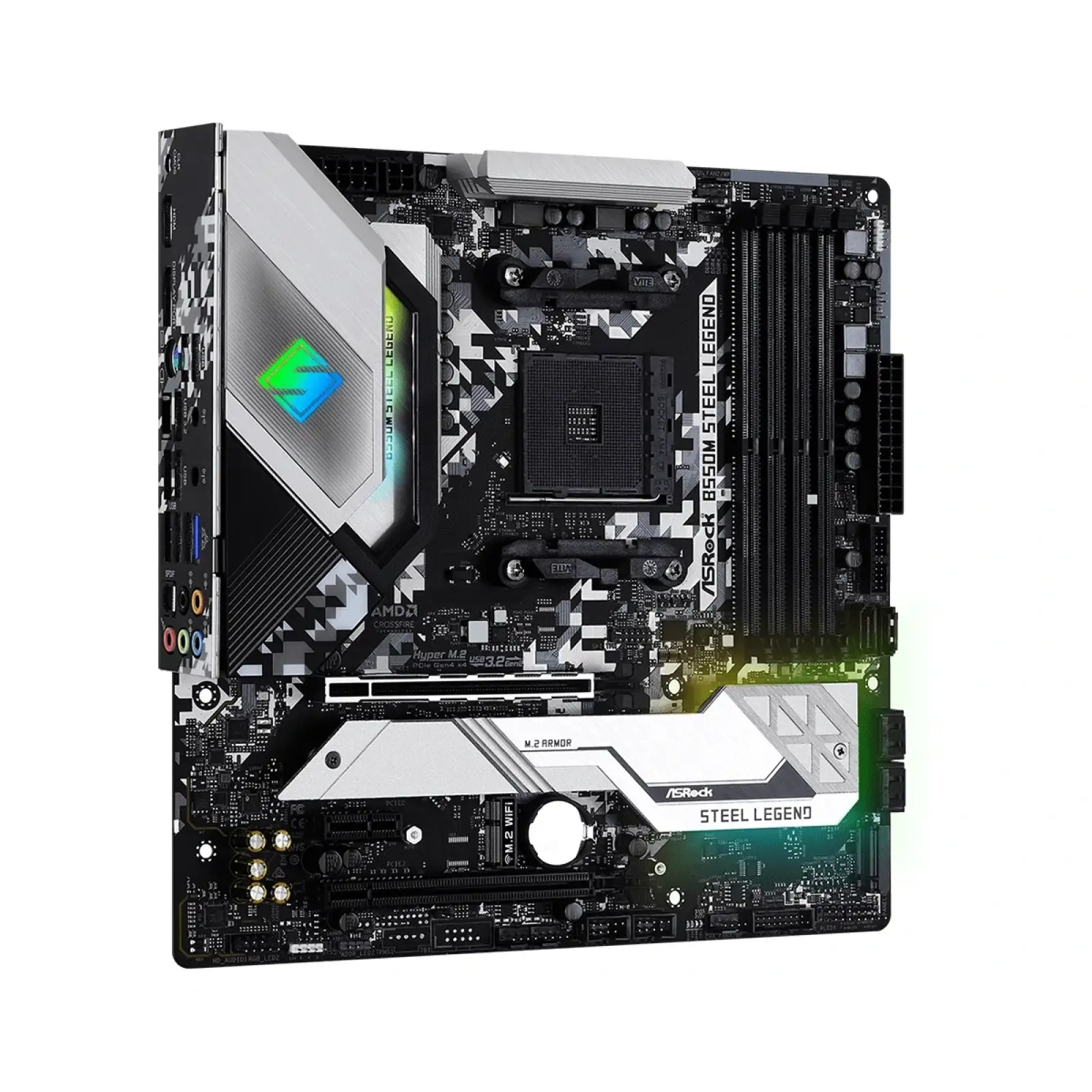 Материнская плата ASRock B550M Steel Legend Socket AM4 UA