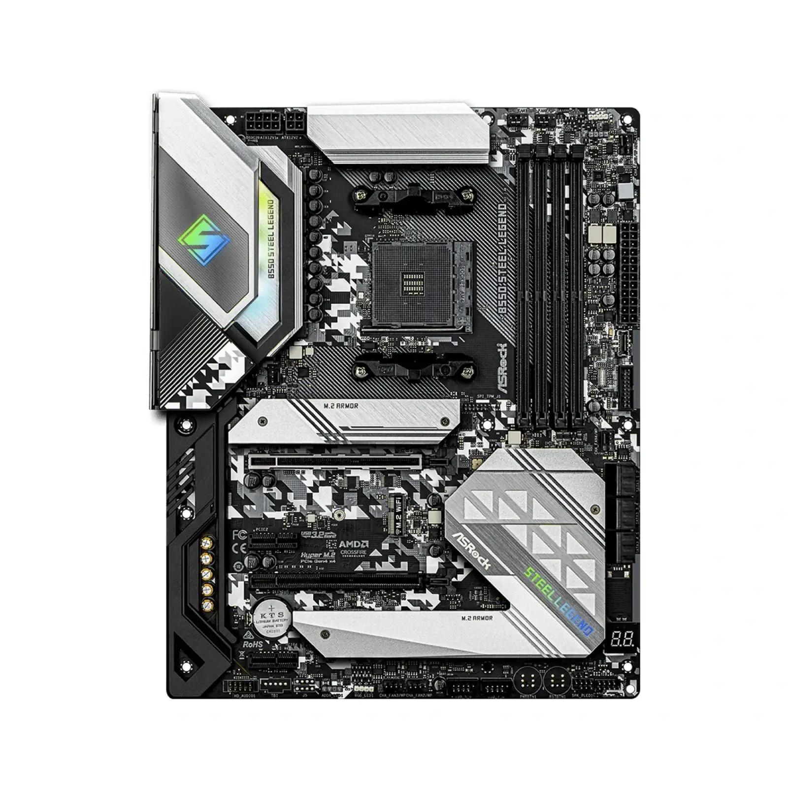 Материнська плата ASRock B550 Steel Legend Socket AM4 UA