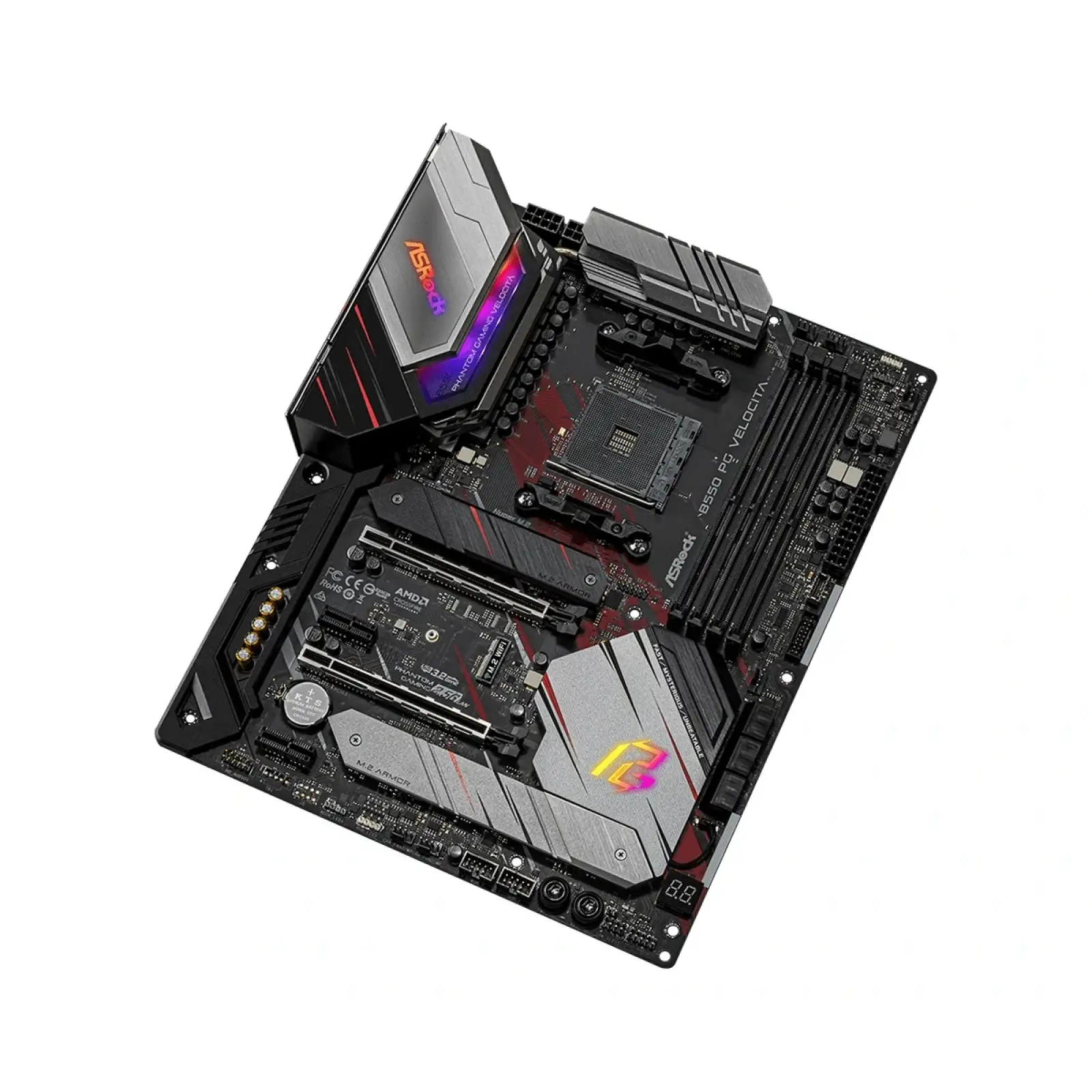 Материнская плата ASRock B550 PG Velocita Socket AM4 UA