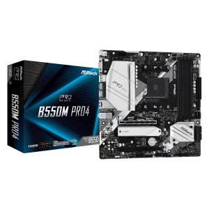 Материнская плата ASRock B550M Pro4 Socket AM4 UA