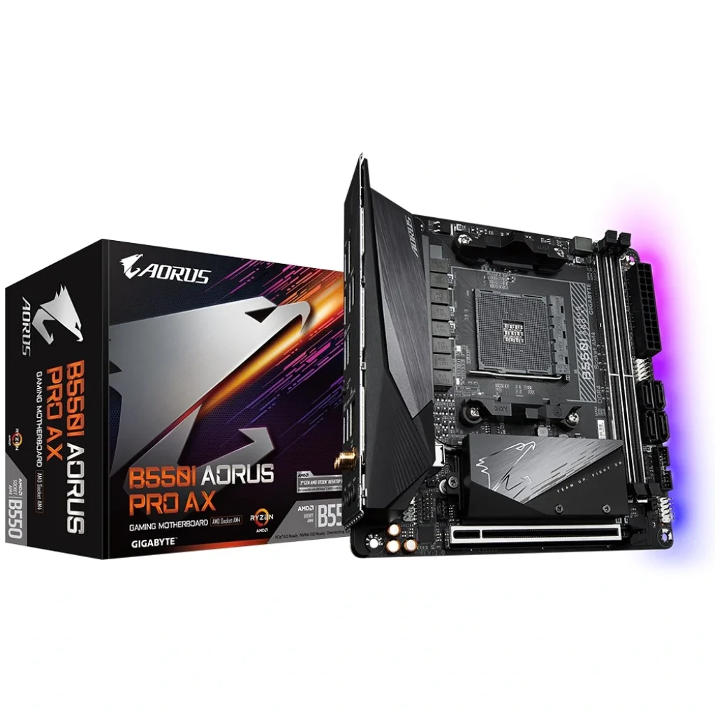 Материнская плата Gigabyte B550I Aorus Pro AX Socket AM4 UA