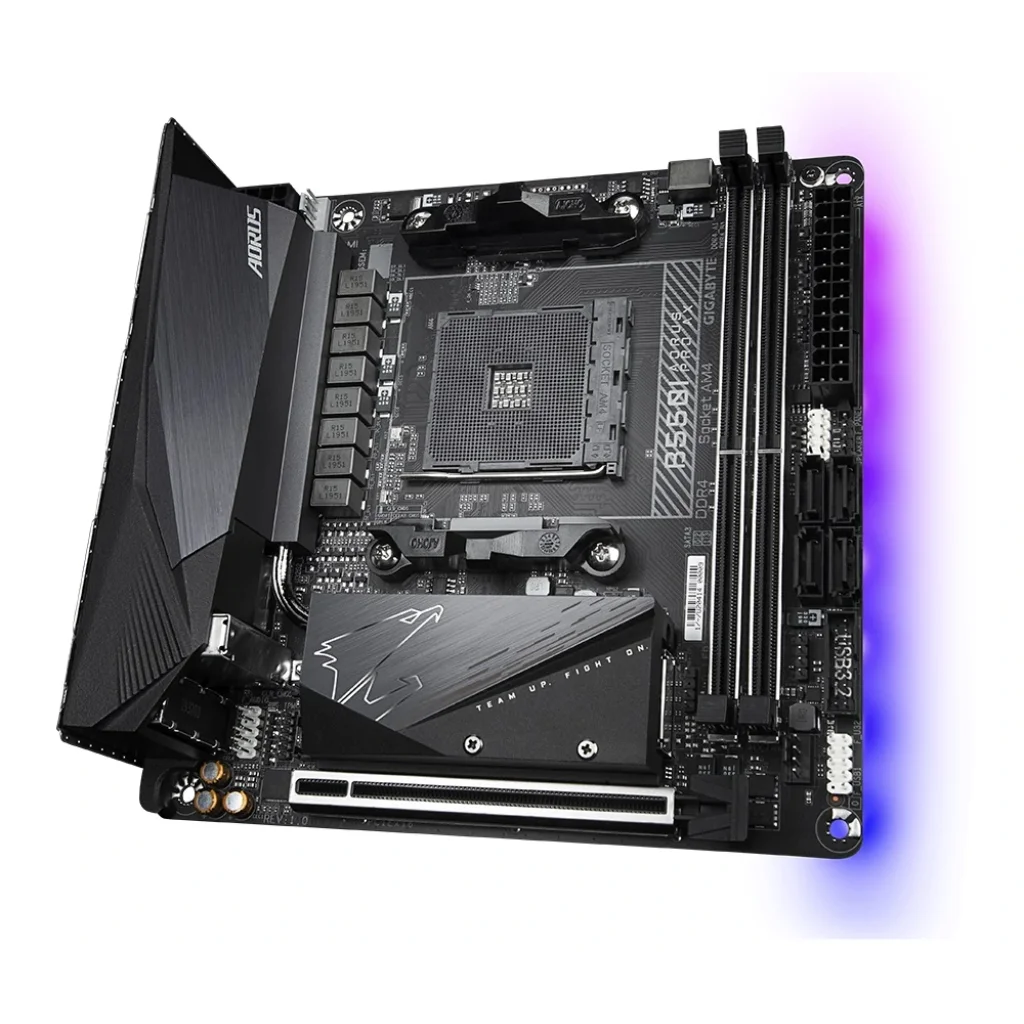 Материнская плата Gigabyte B550I Aorus Pro AX Socket AM4 UA
