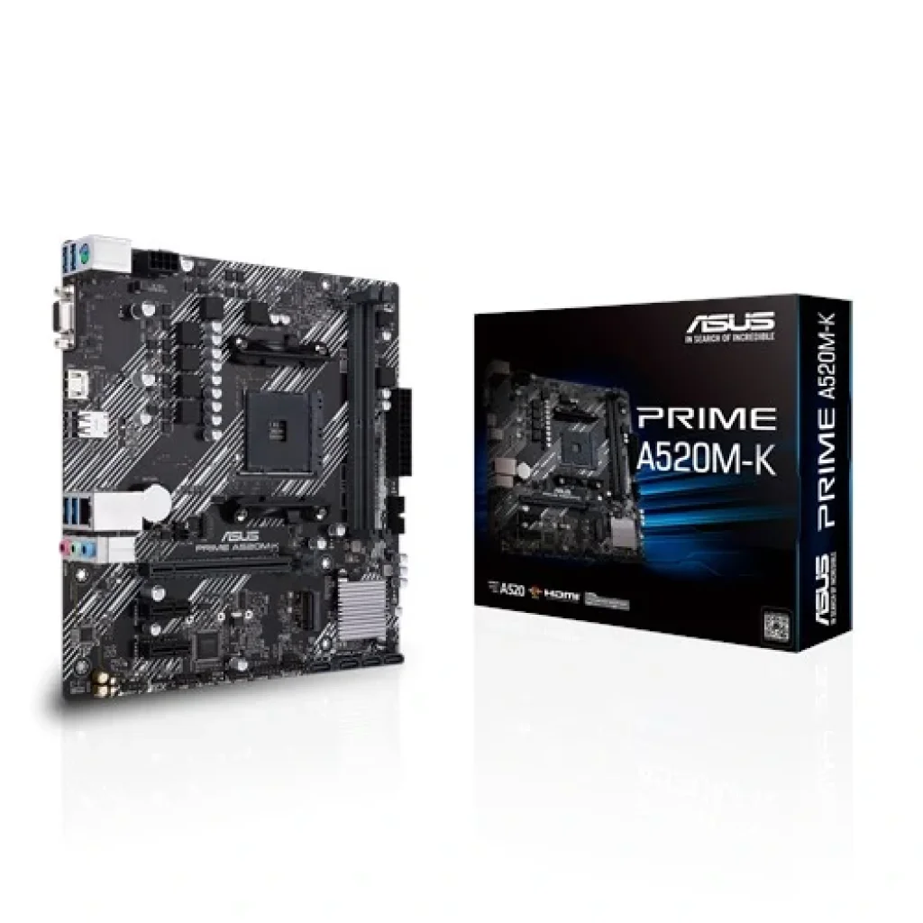Материнская плата Asus Prime A520M-K Socket AM4 UA