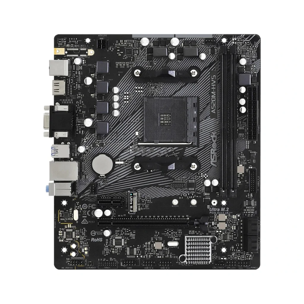 Материнська плата ASRock A520M-HVS Socket AM4 UA