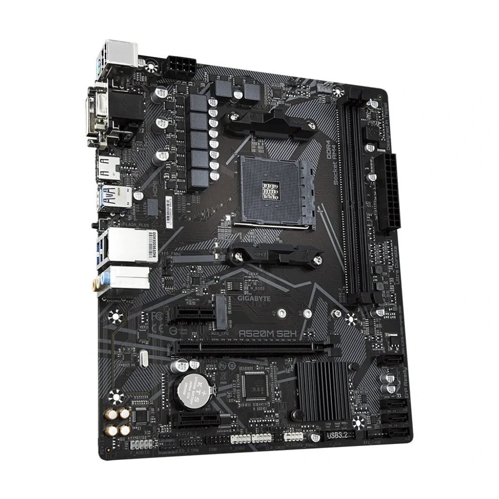 Материнская плата Gigabyte A520M S2H Socket AM4 UA