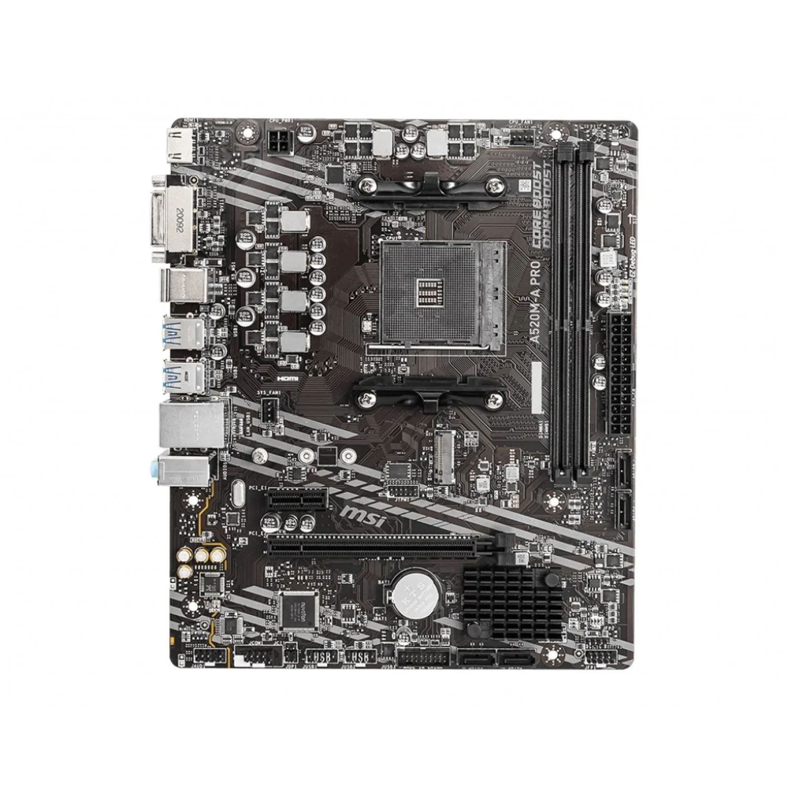 Материнська плата MSI A520M-A Pro Socket AM4 UA