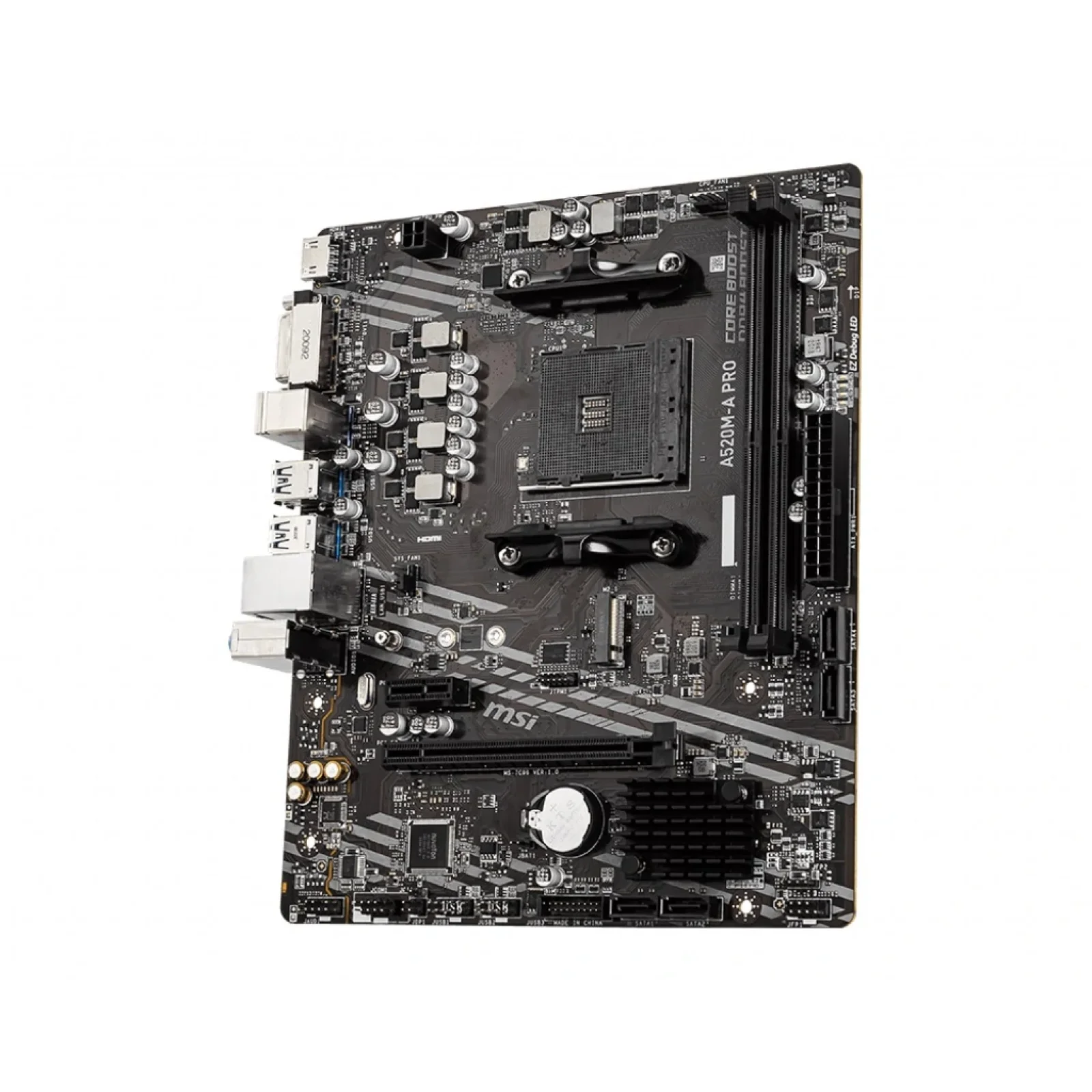 Материнська плата MSI A520M-A Pro Socket AM4 UA