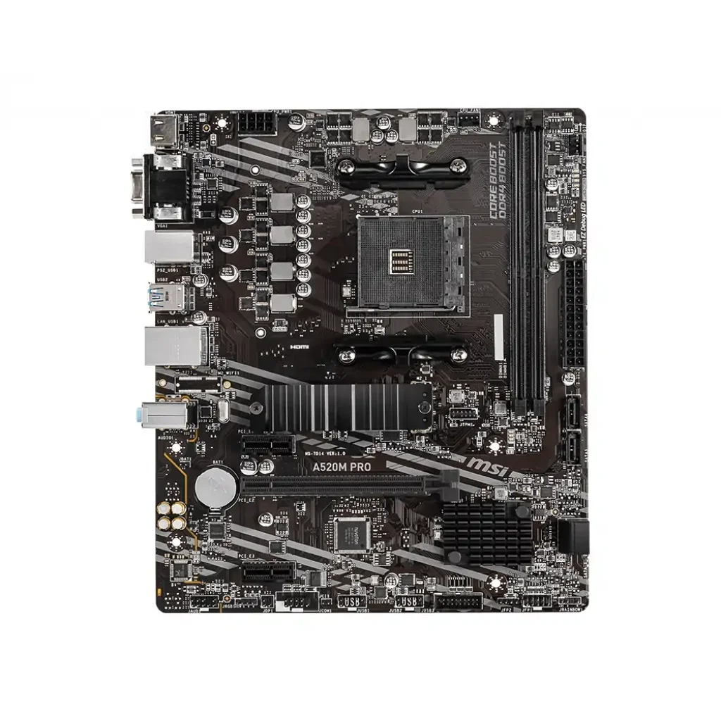 Материнська плата MSI A520M Pro Socket AM4 UA