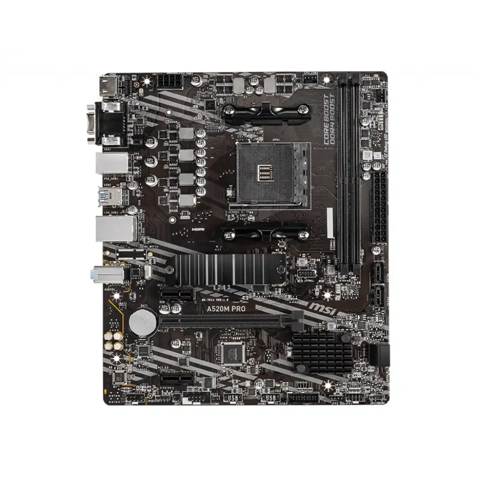 Материнська плата MSI A520M Pro Socket AM4 UA