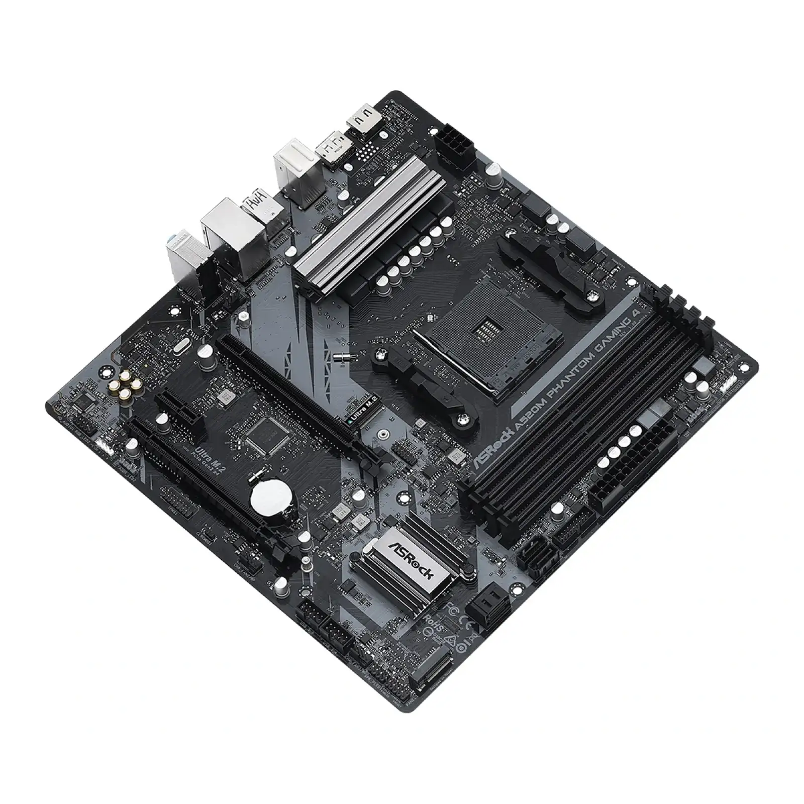 Материнська плата ASRock A520M Phantom Gaming 4 Socket AM4 UA