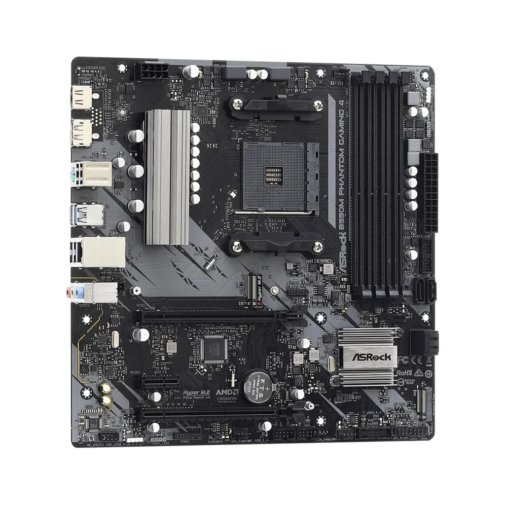 Материнская плата ASRock B550M Phantom Gaming 4 Socket AM4 UA