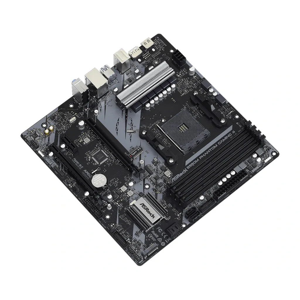 Материнская плата ASRock B550M Phantom Gaming 4 Socket AM4 UA