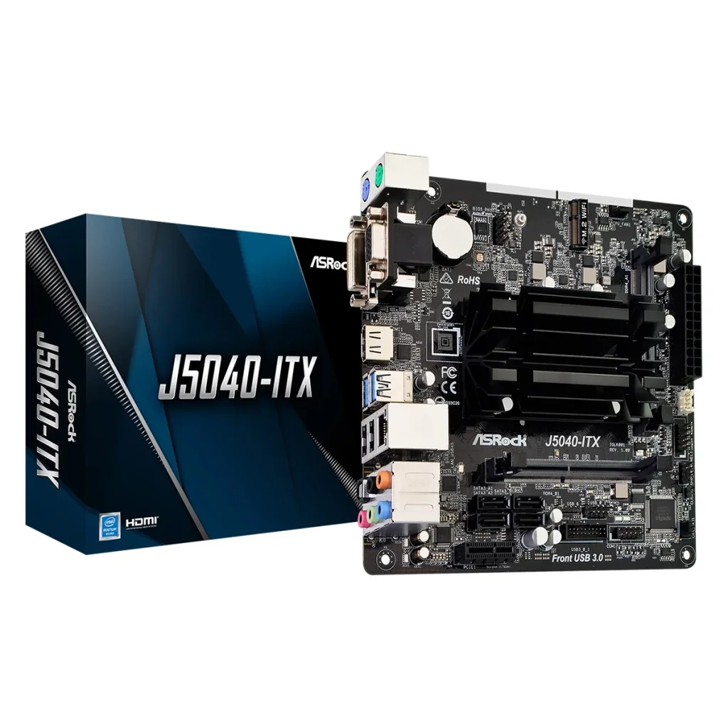 Материнская плата ASRock J5040-ITX Mini ITX UA