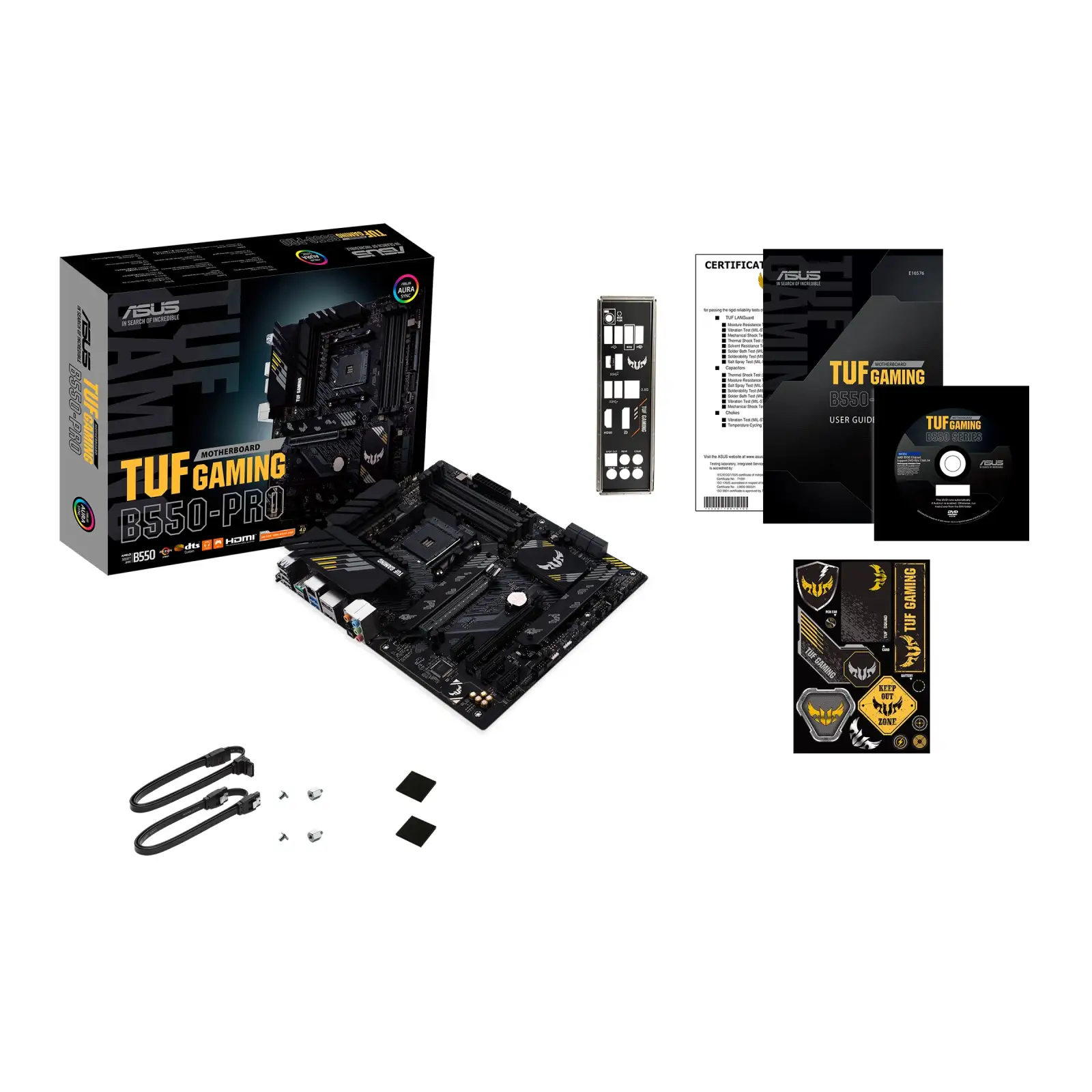 Материнська плата Asus TUF Gaming B550-Pro Socket AM4 UA