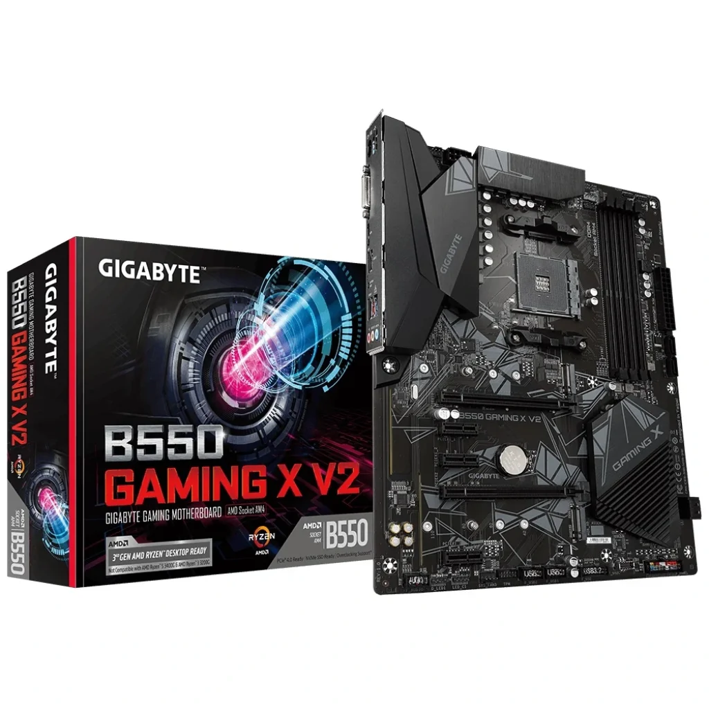 Материнская плата Gigabyte B550 Gaming X V2 Socket AM4 UA