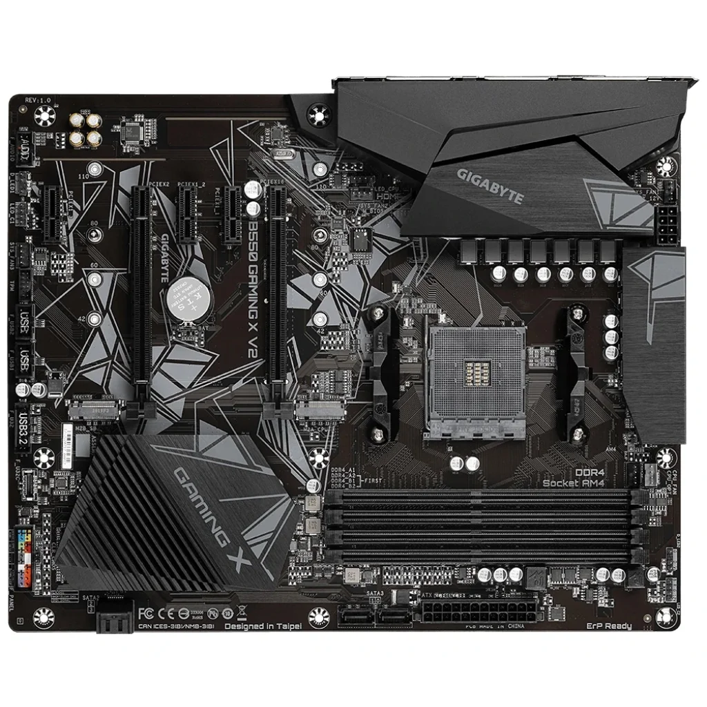 Материнская плата Gigabyte B550 Gaming X V2 Socket AM4 UA