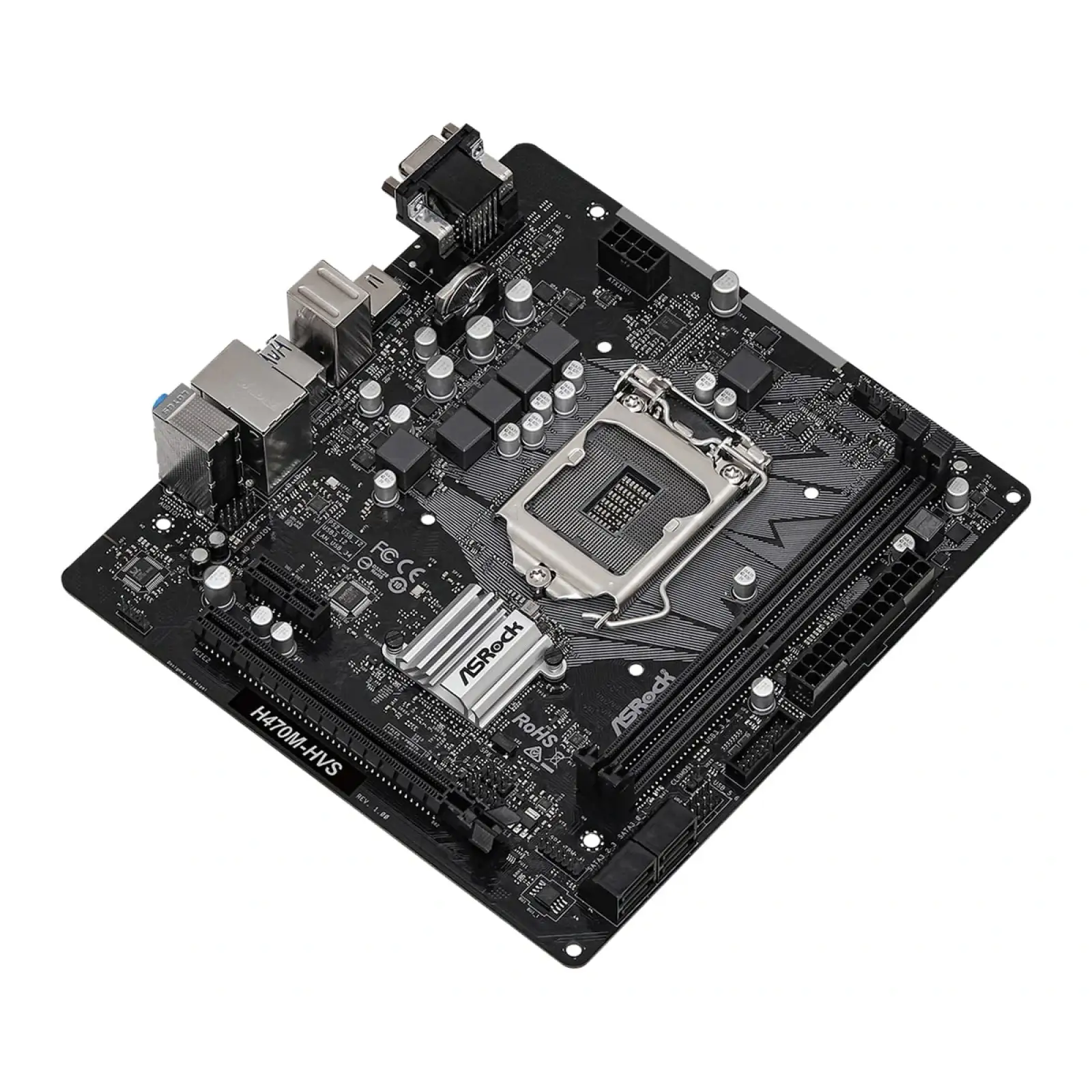 Материнська плата ASRock H470M-HVS Socket 1200 UA