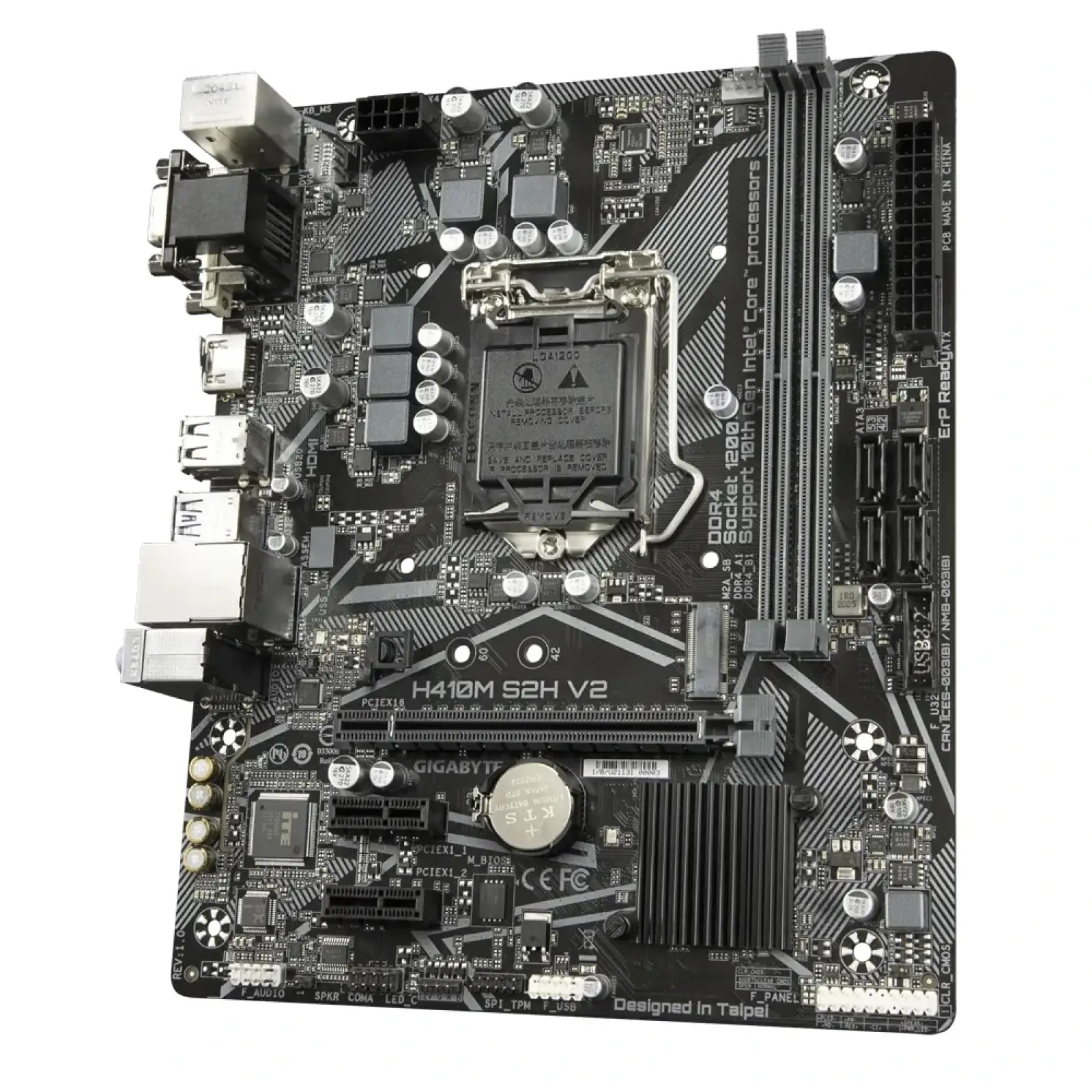 Материнська плата Gigabyte H410M S2H V2 Socket 1200 UA