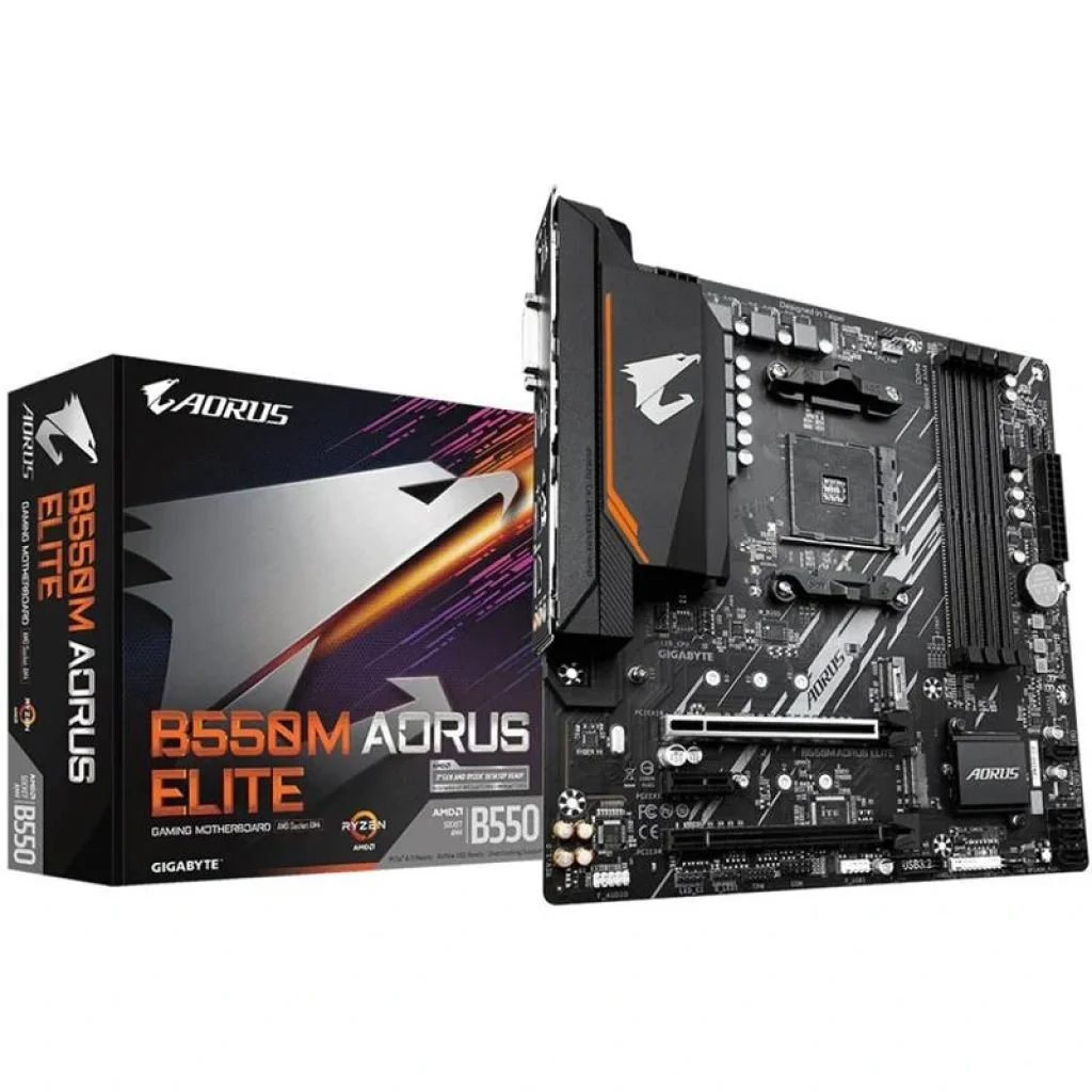 Материнская плата Gigabyte B550M Aorus Elite Socket AM4 UA